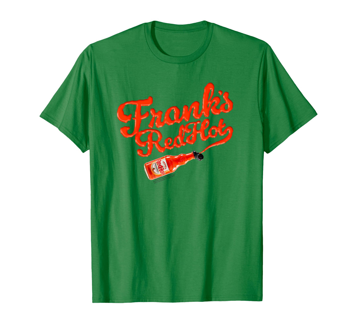 Frank's RedHot Sauce Logo with Bottle Funny T-Shirt