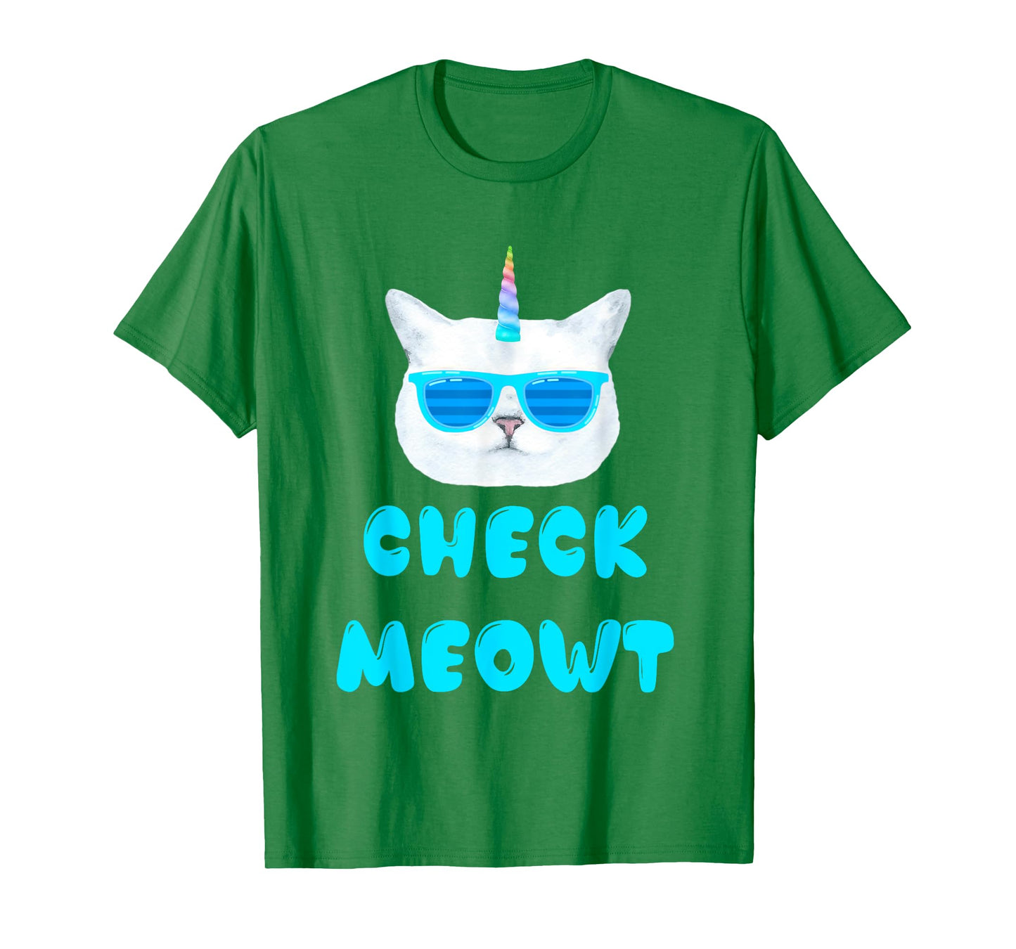 Check Meowt Caticorn T shirt T-Shirt