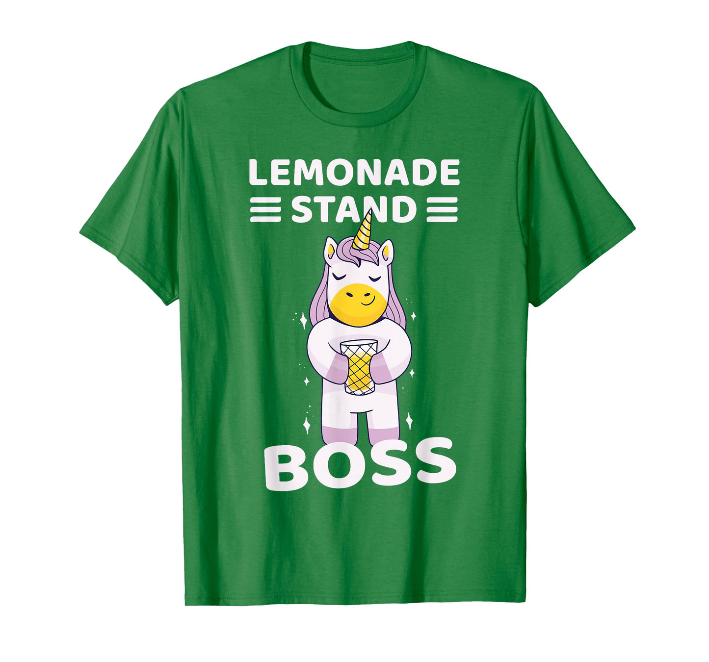 Lemonade Stand Boss Unicorn Girls T-Shirt