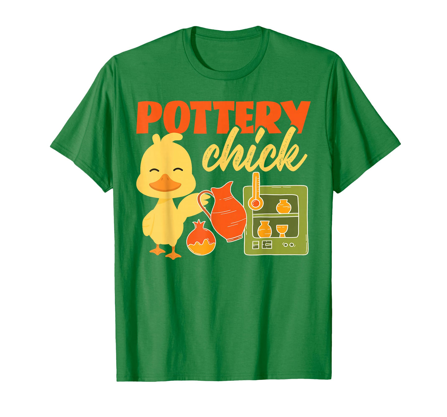 Pottery Ceramics Artist Chicken Girl Pottery Chick T-Shirt