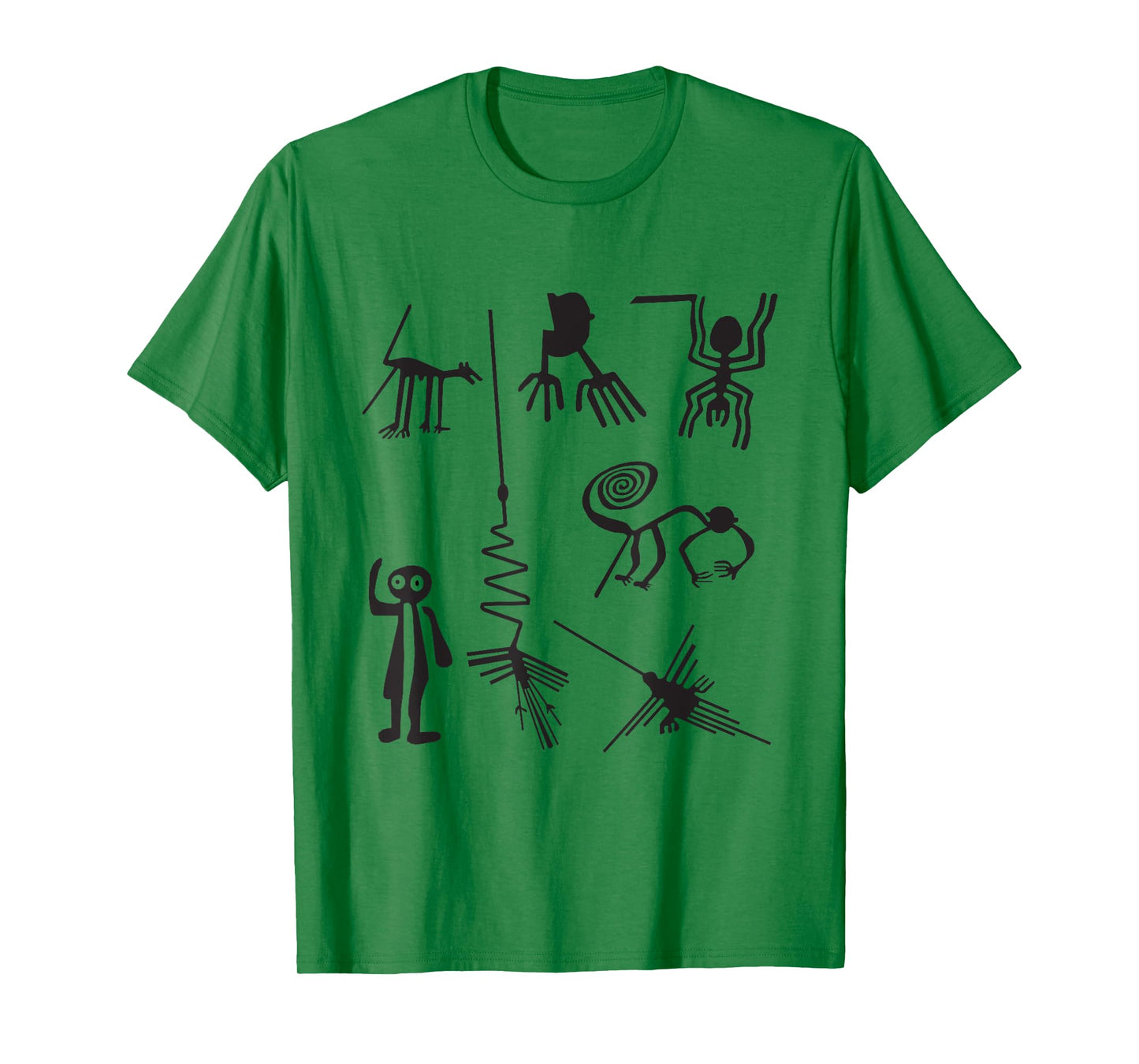 Nazca Lines Ancient UFO Aliens Extraterrestrial Art T-shirt T-Shirt