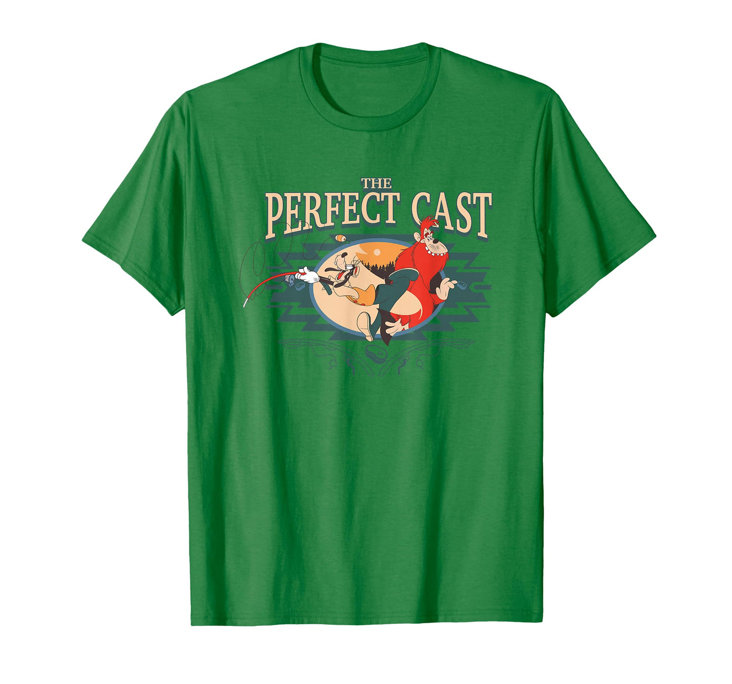 Disney A Goofy Movie The Perfect Cast Goody Bigfoot Poster T-Shirt