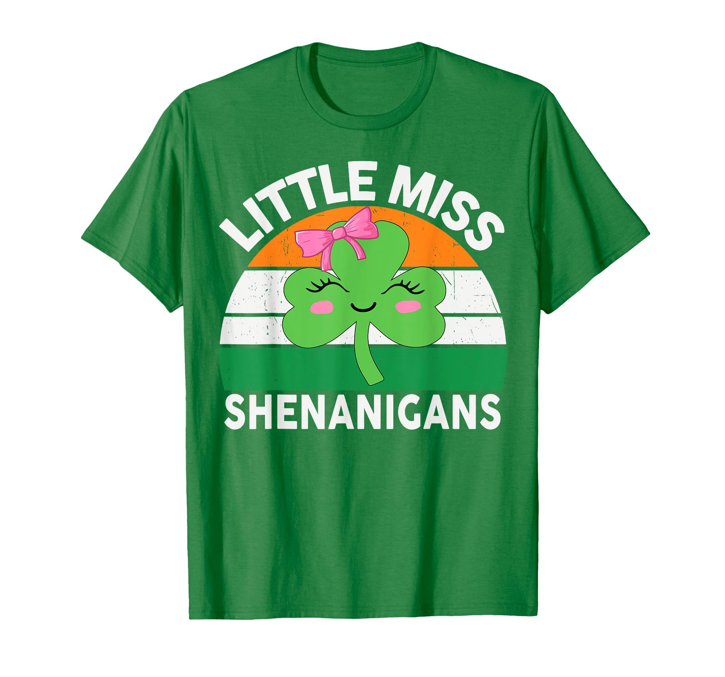 St Patricks Day Little Miss Shenanigans Irish Girls Toddlers T-Shirt