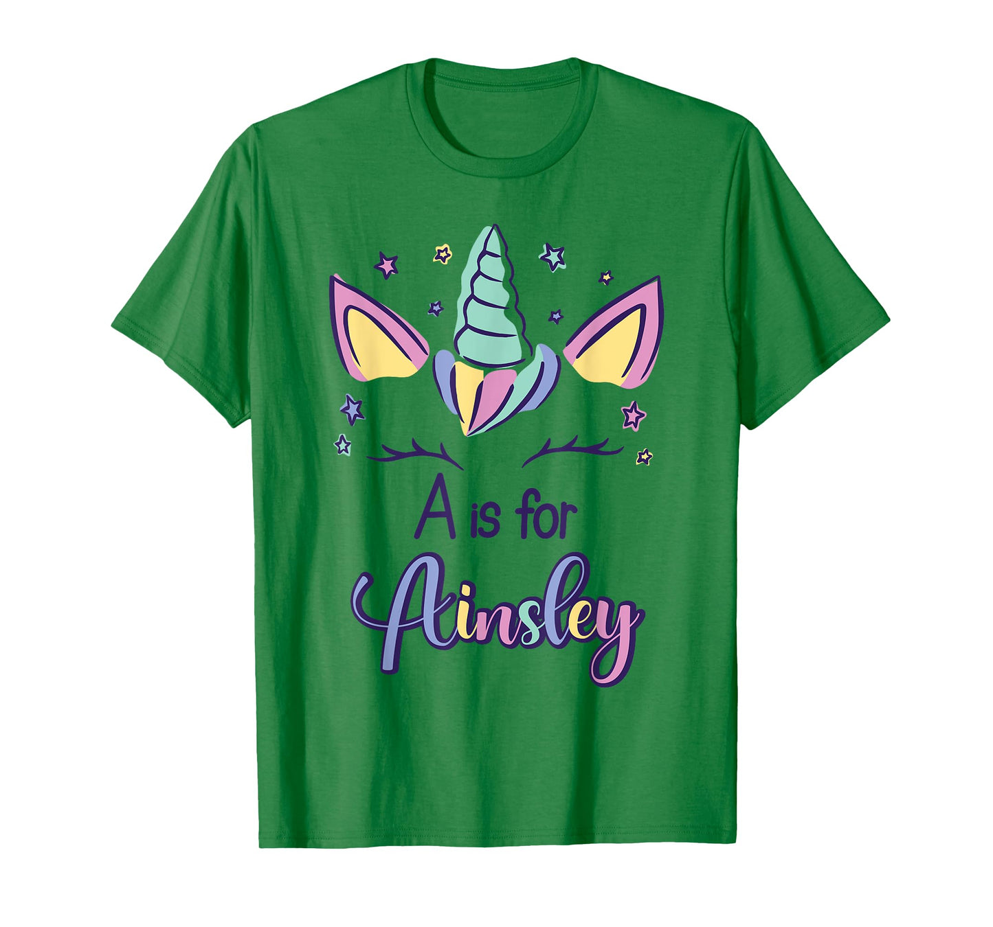 First Name Ainsley Personalized A Is For Ainsley T-Shirt