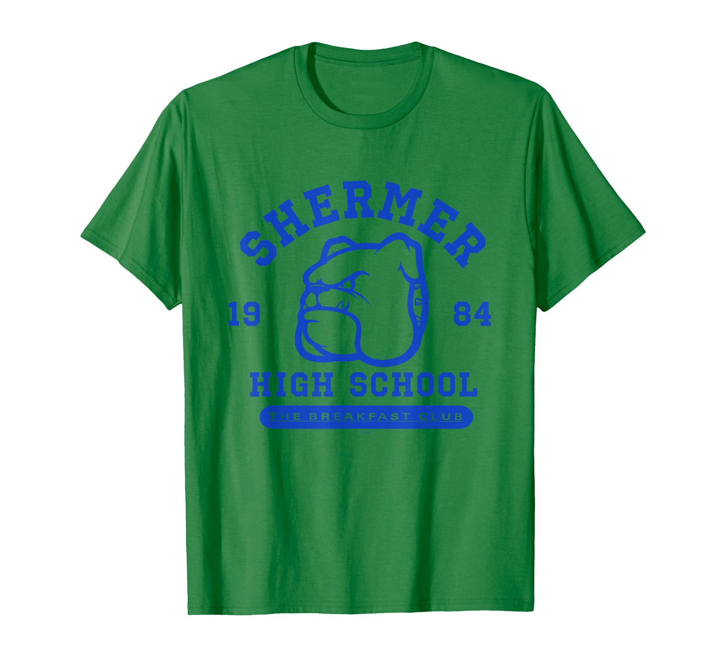 The Breakfast Club Shermer High School 1984 Bulldog Logo T-Shirt