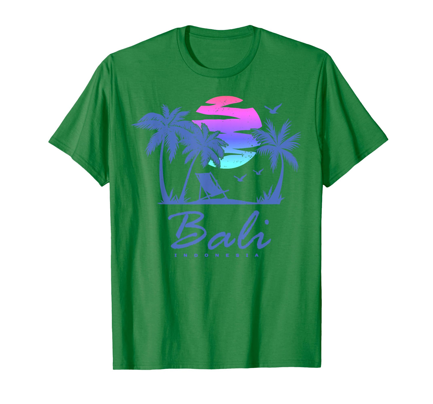 BALI INDONESIA Beach Vacation Spring Break Honeymoon Vintage T-Shirt