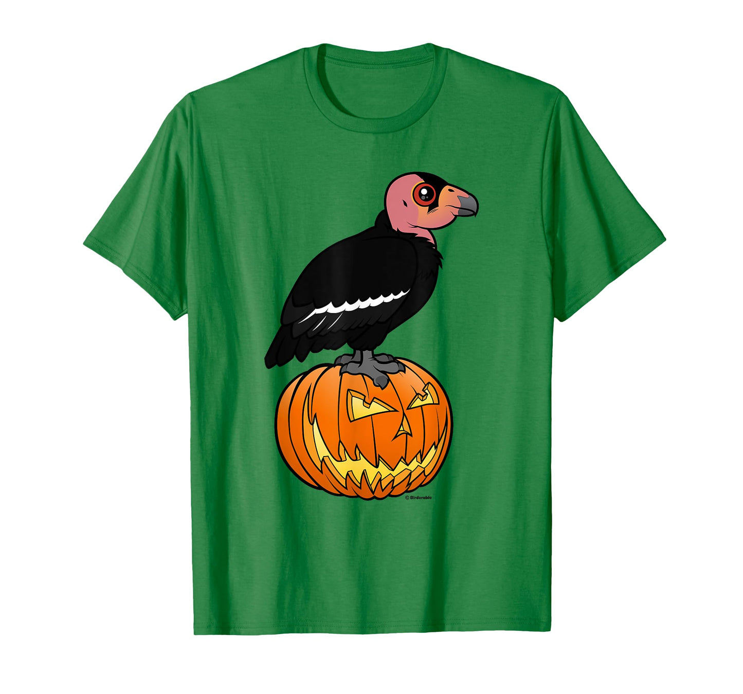 Funny California Condor Halloween Festive Birdorable Design T-Shirt