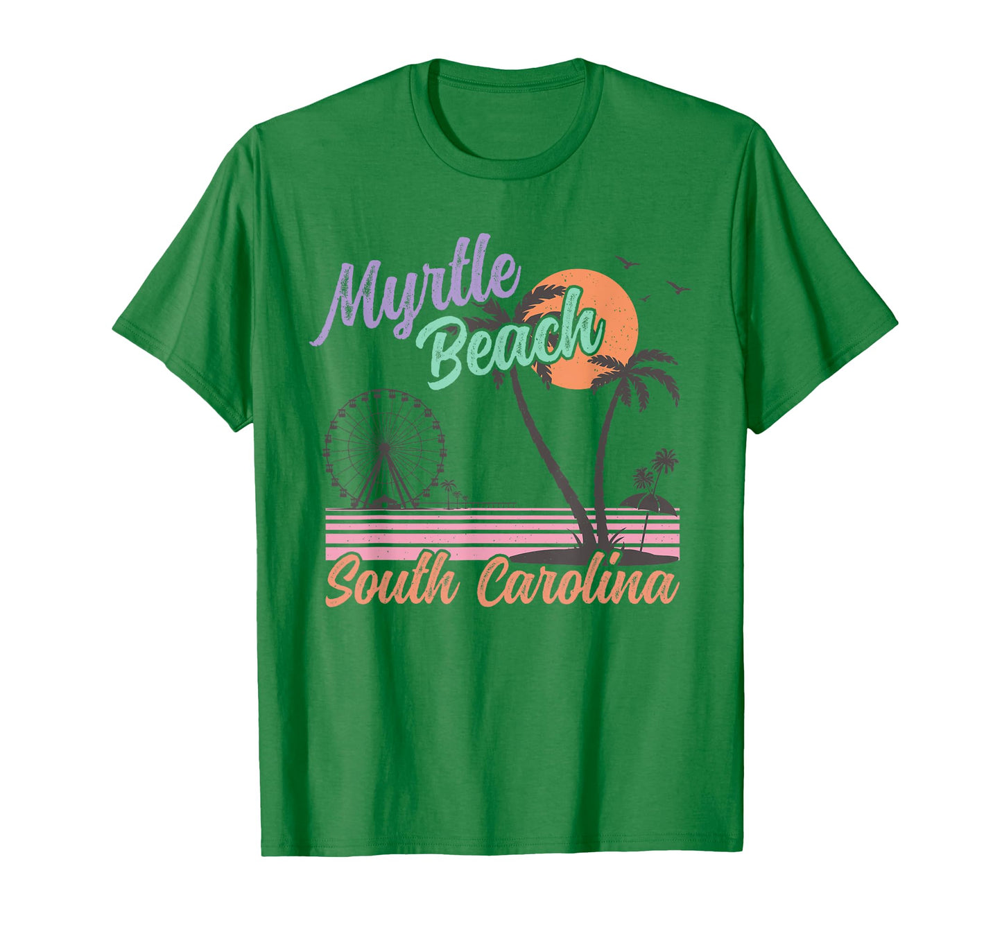 Vintage Myrtle Beach South Carolina Womens Souvenir T-Shirt