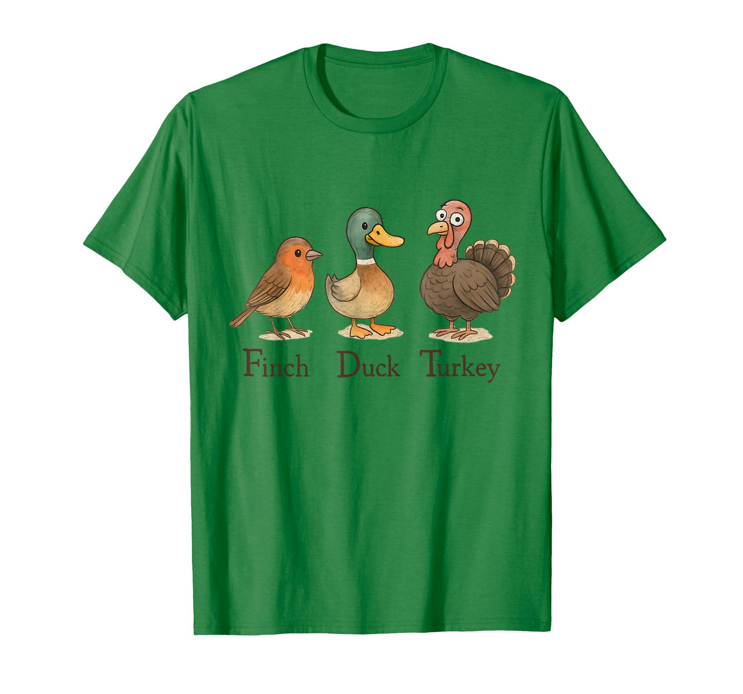 Subtle Bird Anti Trump Shirt Retro Bird Finch Duck Turkey T-Shirt