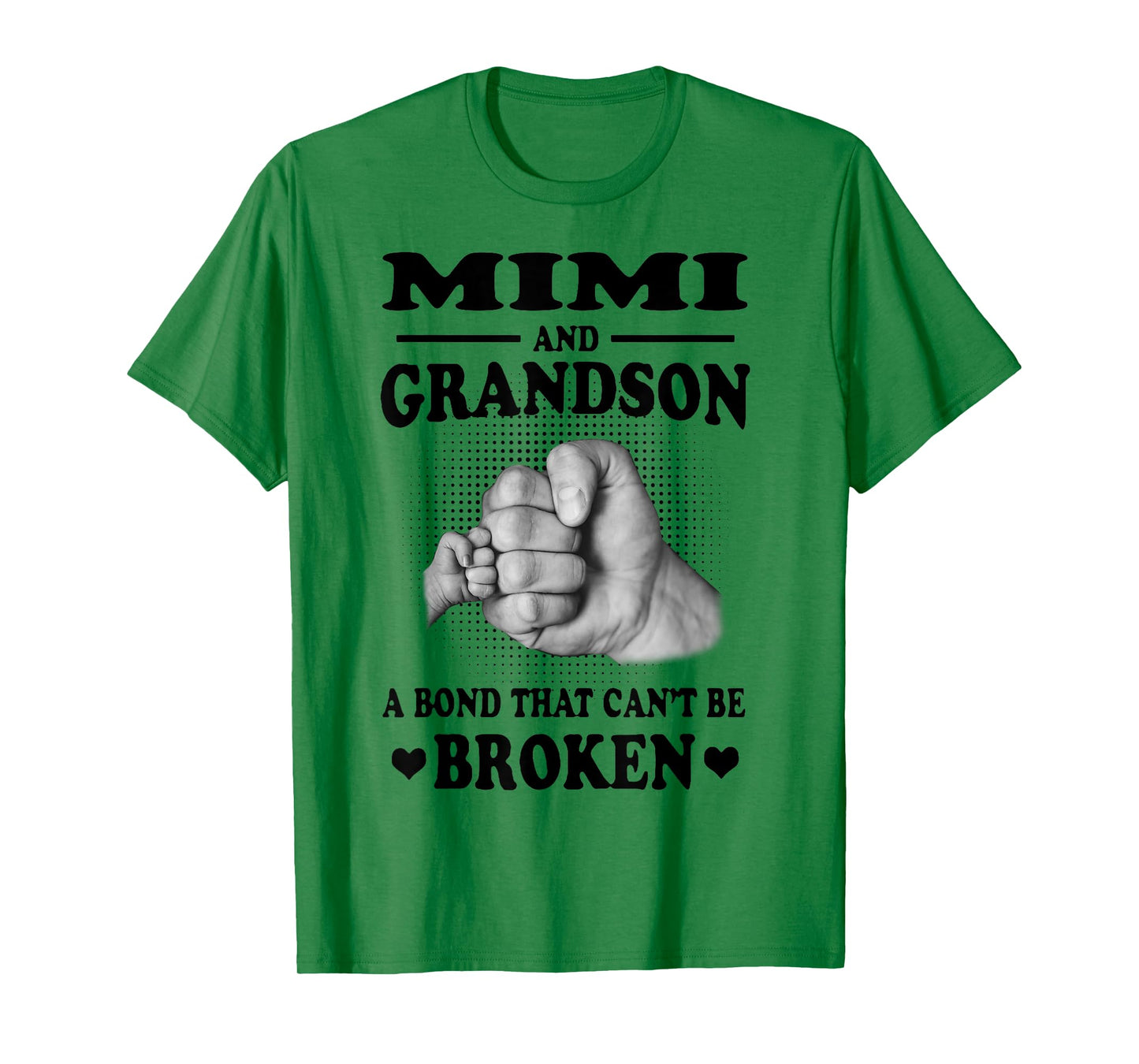 Mimi And Grandson A Bond That Can't Be Broken Gift T-Shirt