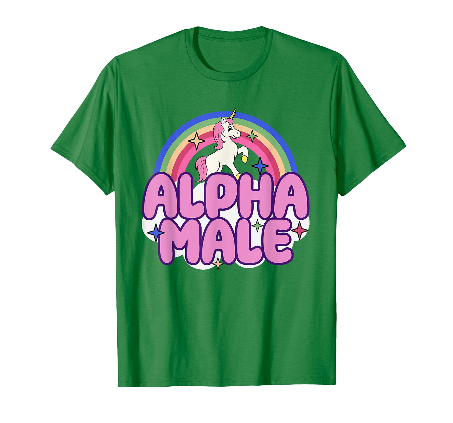 Ironic Alpha Male Unicorn Funny Sarcastic Hilarious Meme T-Shirt