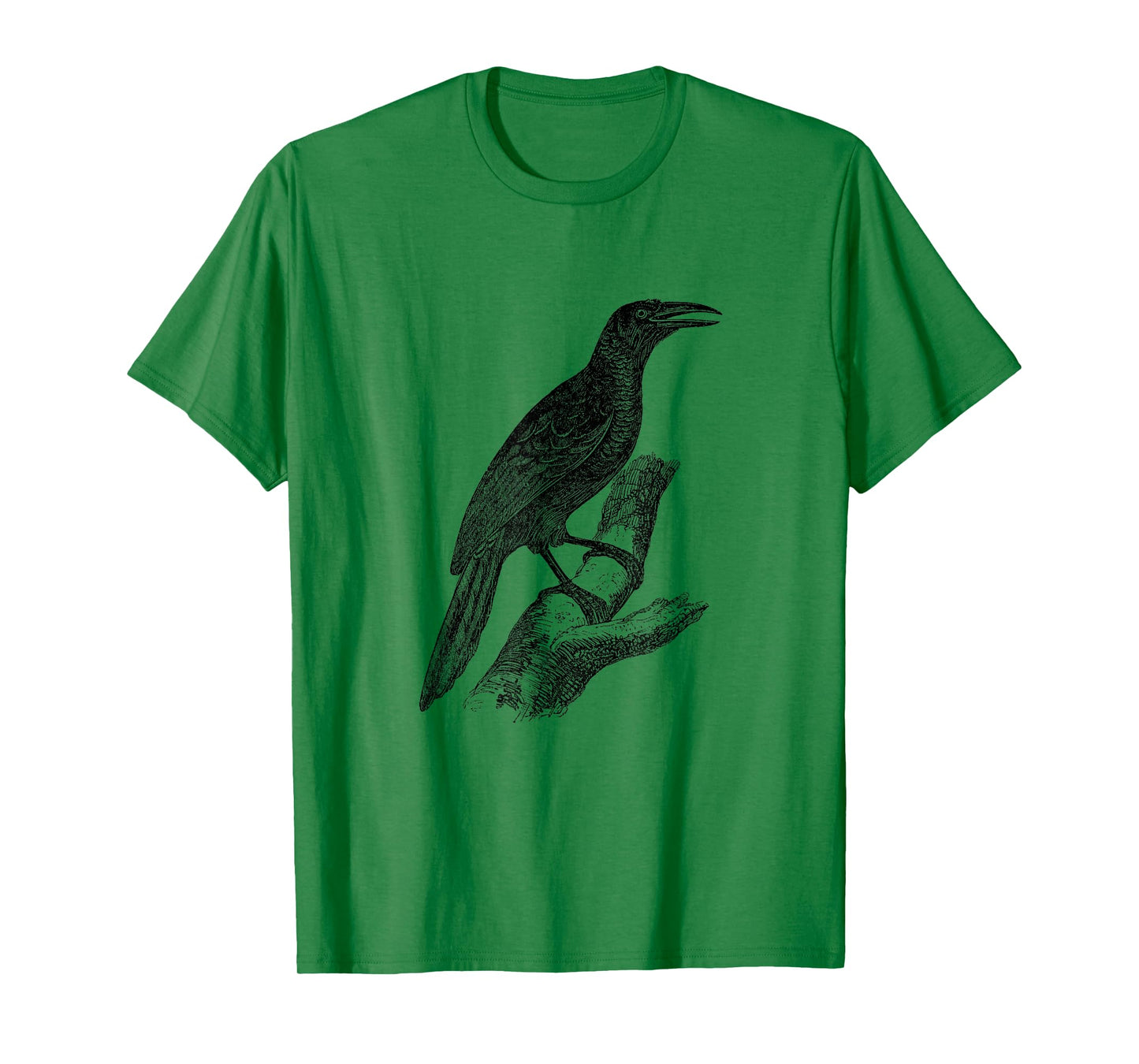 Common Grackle Bird Print T-Shirt