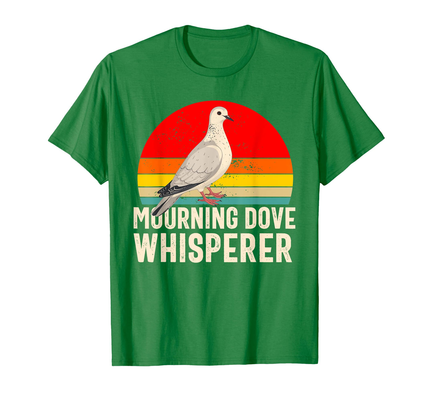 Mourning Dove Bird Lover Women Men Girl Boys Vintage Retro T-Shirt
