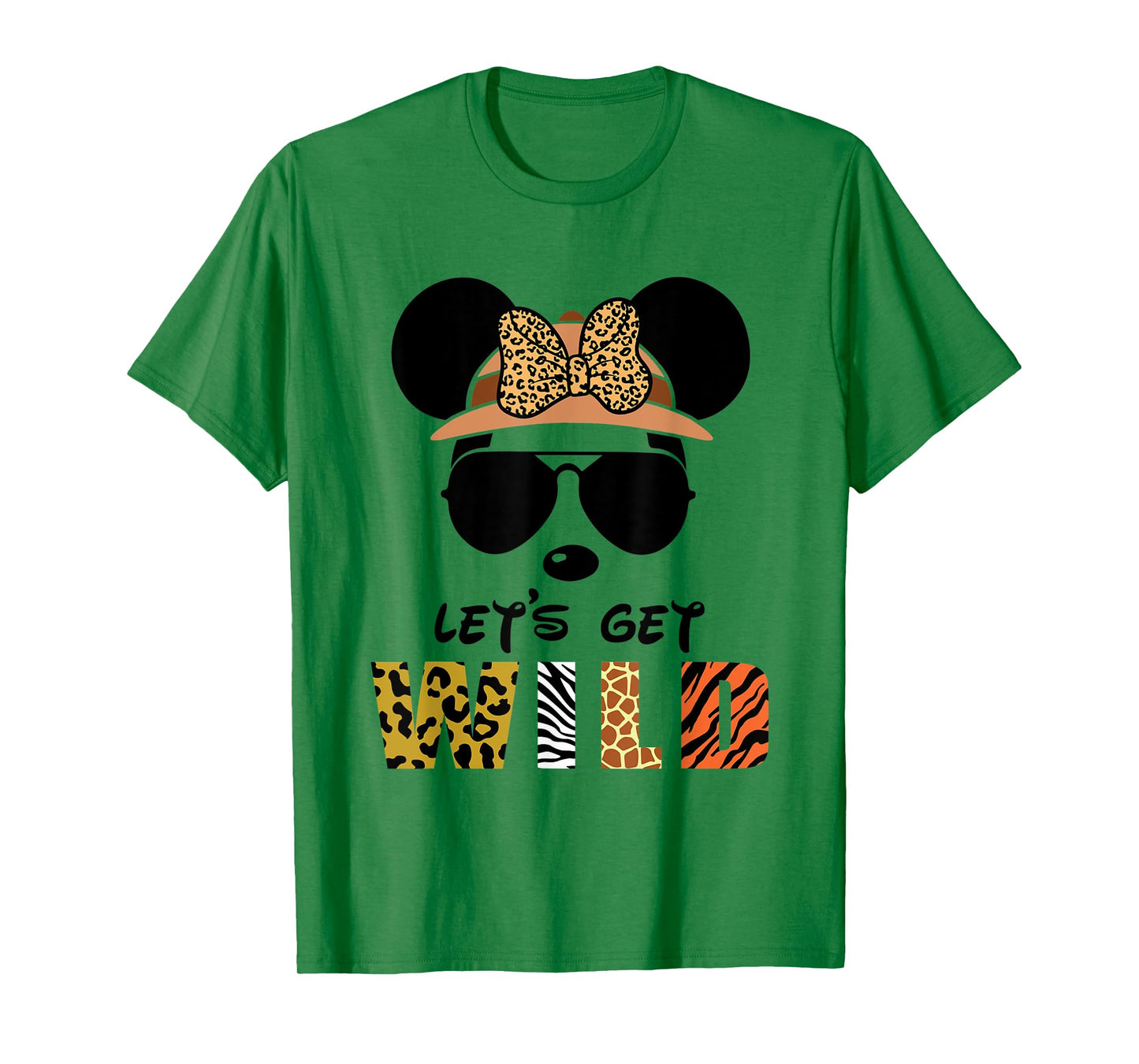Let's Get Wild Zoo Animals Safari Party A Day At The Zoo T-Shirt