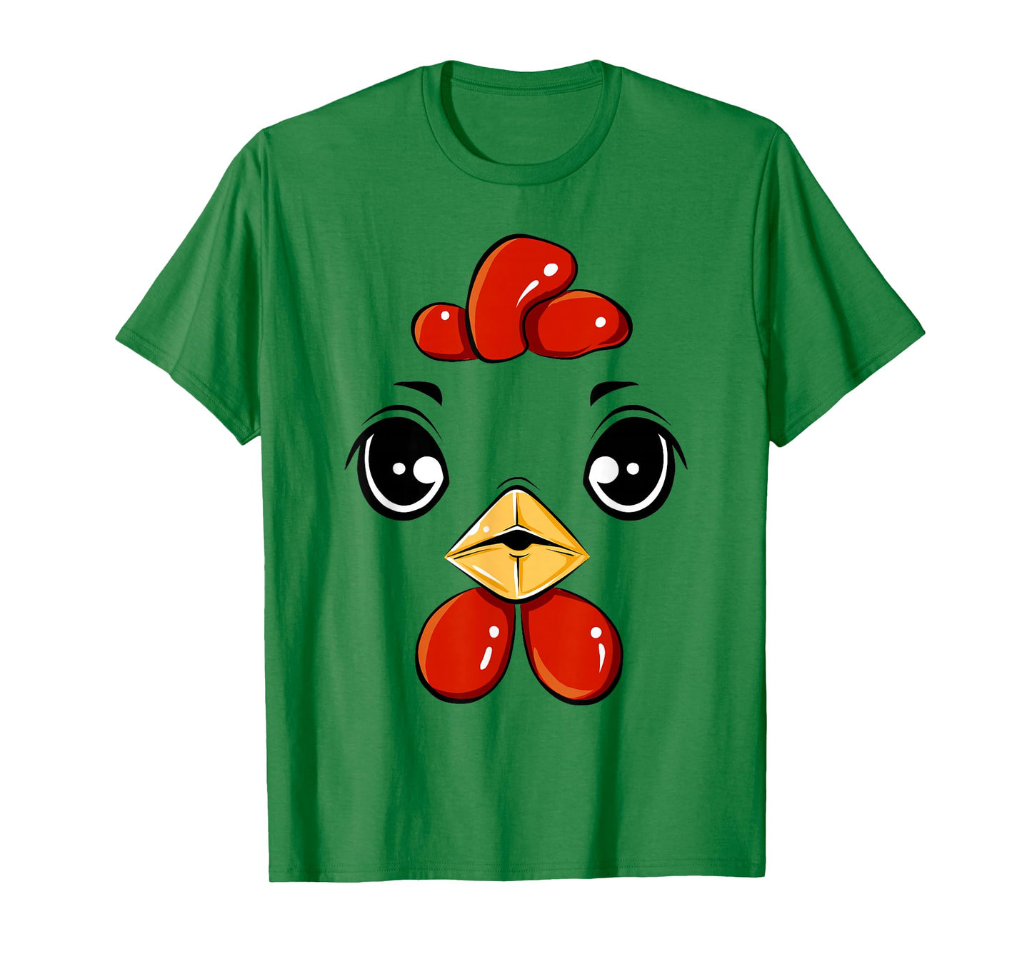 Face Chicken Costume Halloween Cute Chicken Costume Kids T-Shirt