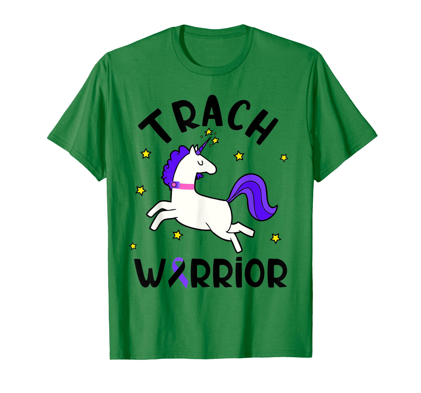Trach Warrior Tracheostomy Awareness Unicorn T-Shirt