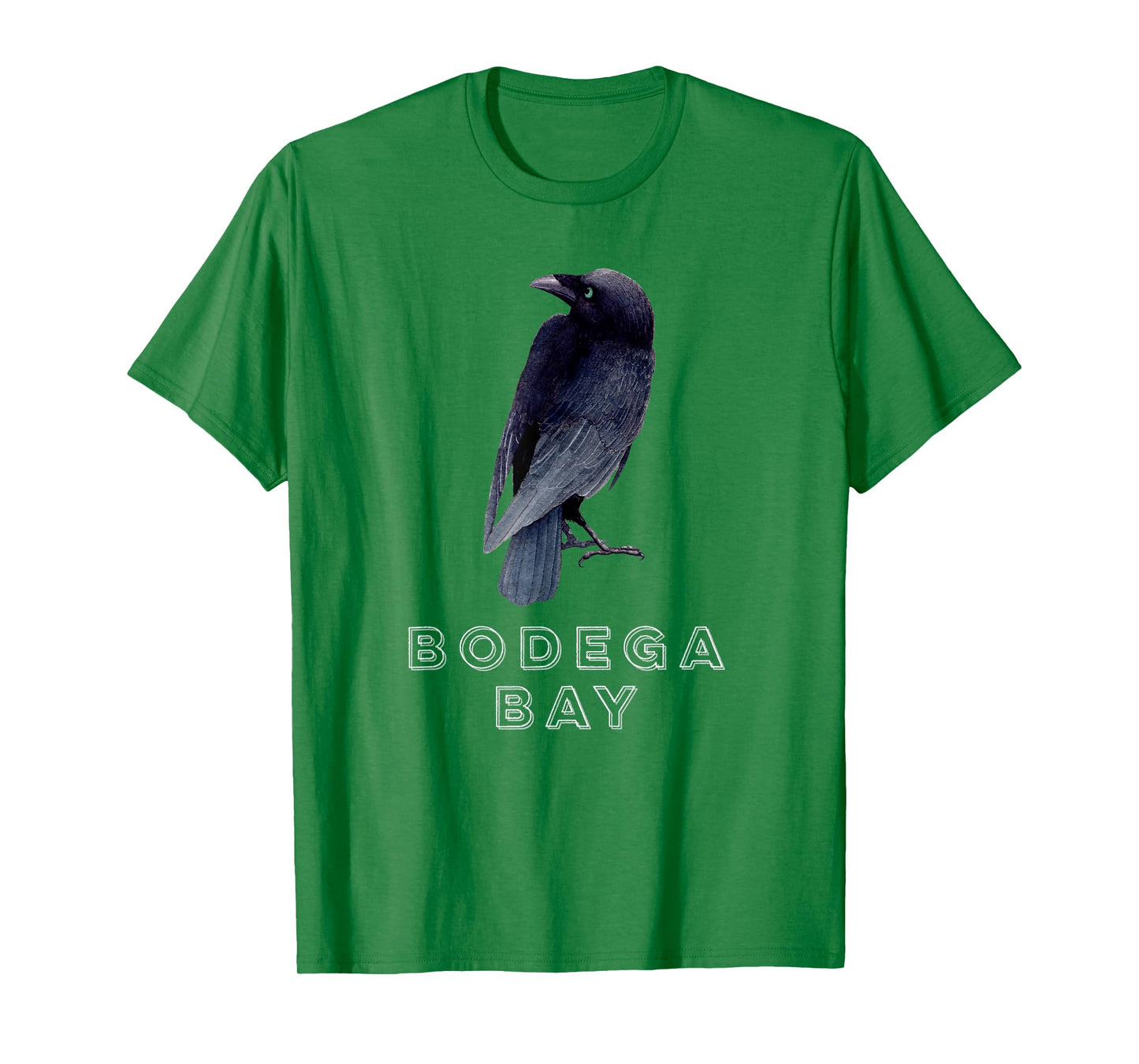 Bodega Bay Northern California Coast Crow Raven Lovers T-Shirt