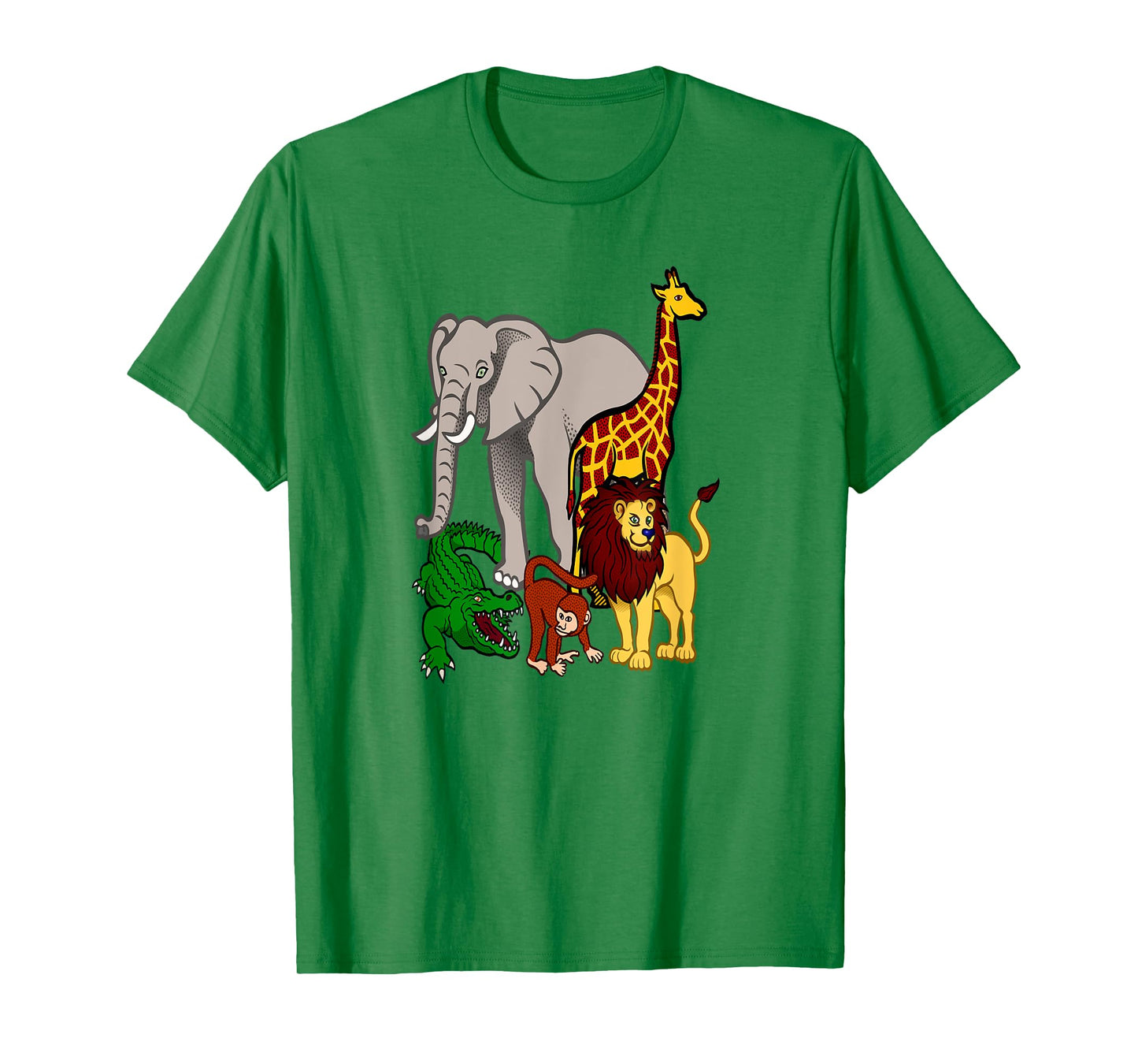 Zoo Animals Shirt Wildlife Birthday Party A Day At The Zoo T-Shirt