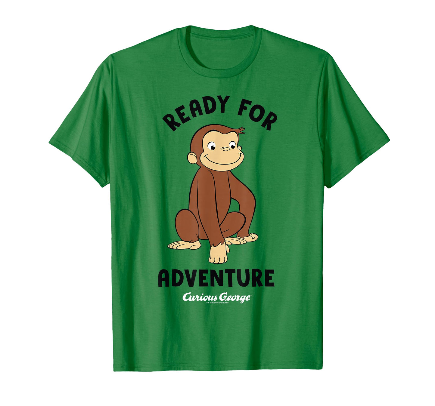 Curious George Ready For Adventure George Smiling T-Shirt