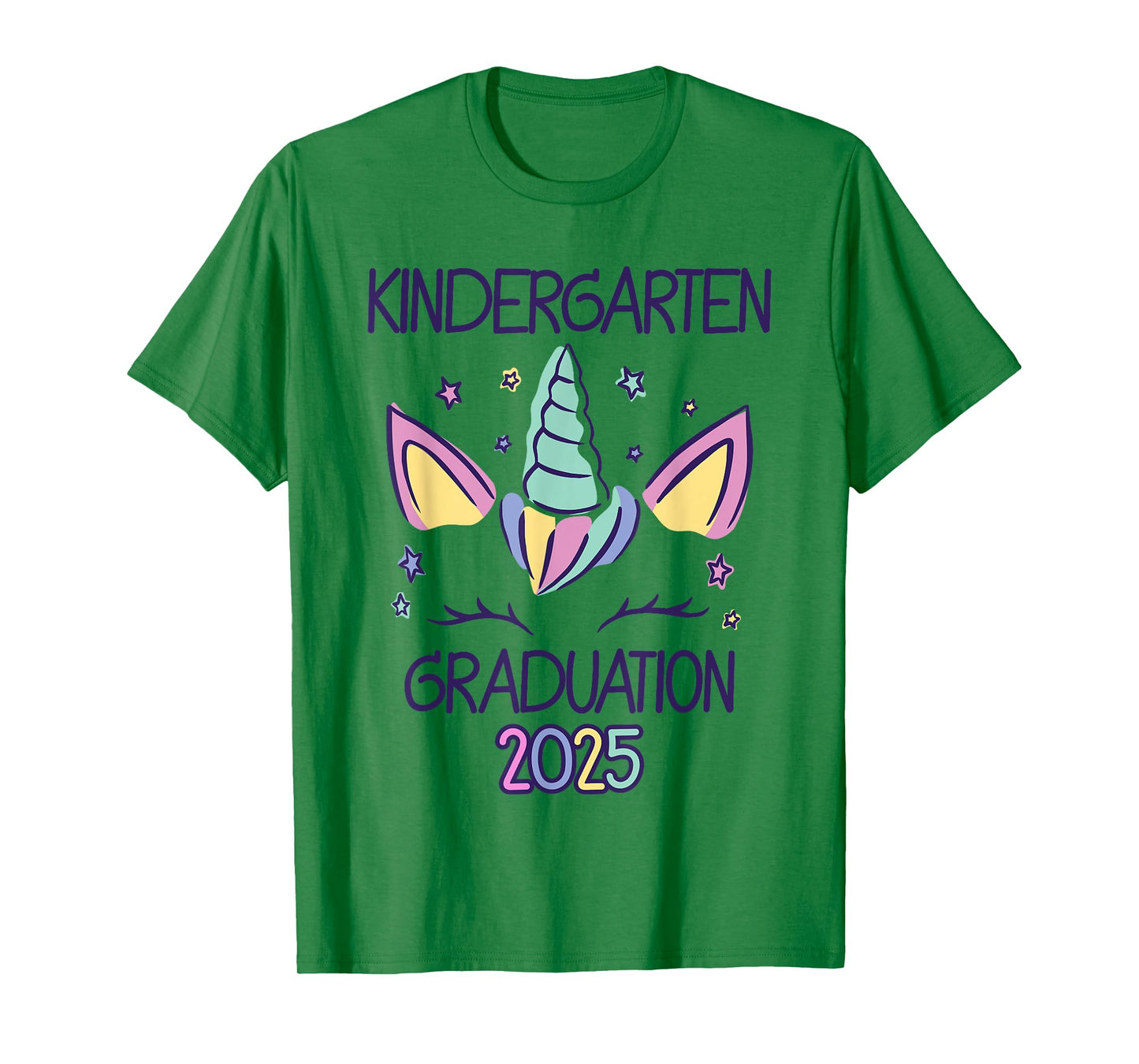 Kindergarten Graduation 2025 Unicorn Kindergarten Grad T-Shirt
