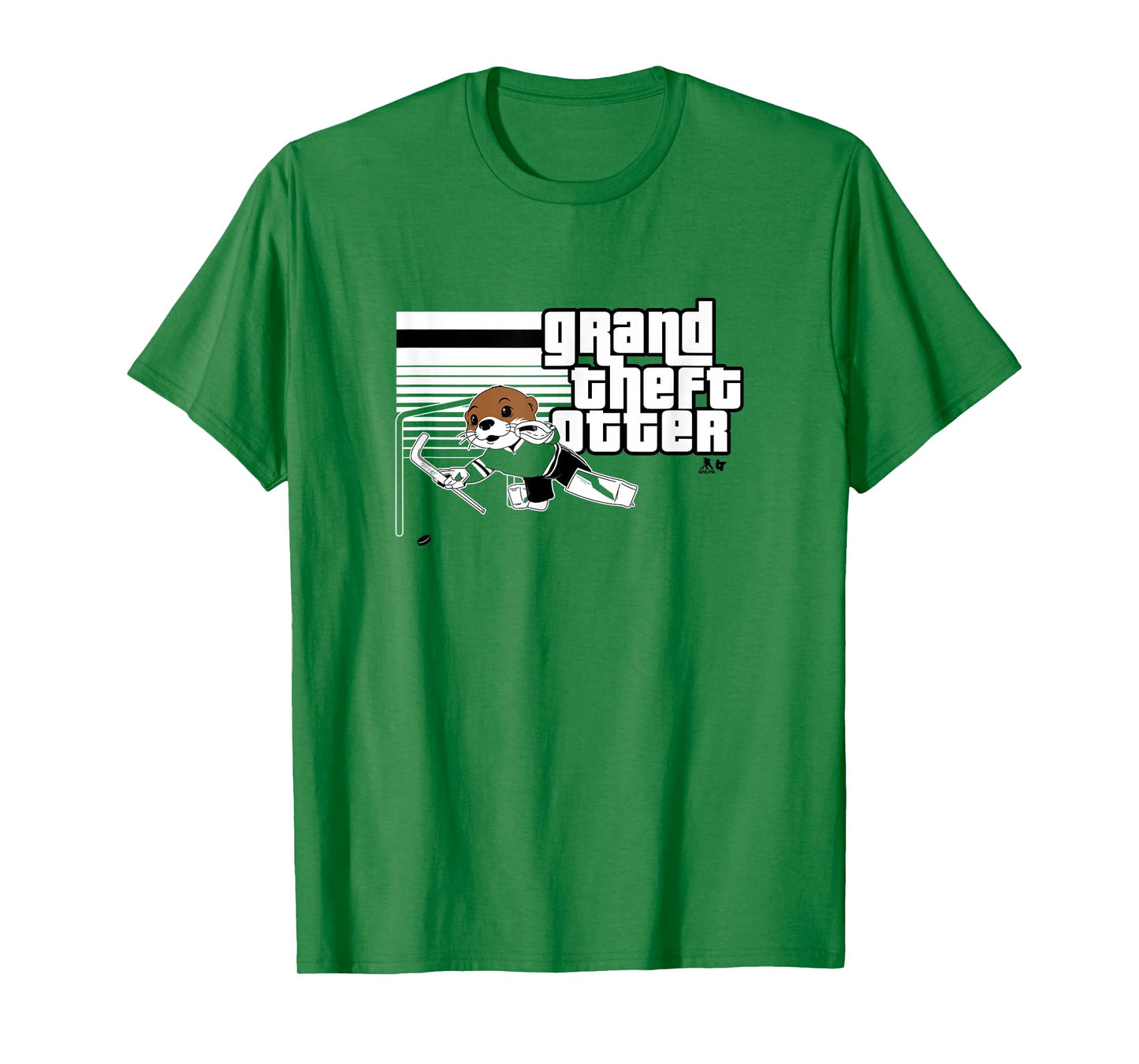 Jake Oettinger - Grand Theft Otter - Dallas Hockey T-Shirt
