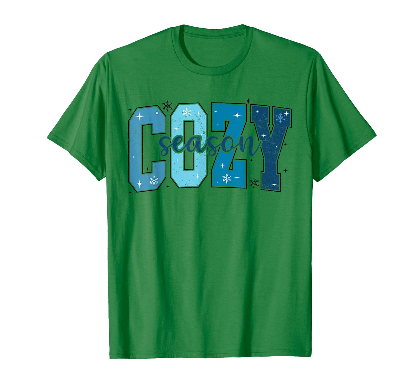 Retro Cozy Season Cute Winter Vibes Tis the Season Christmas T-Shirt