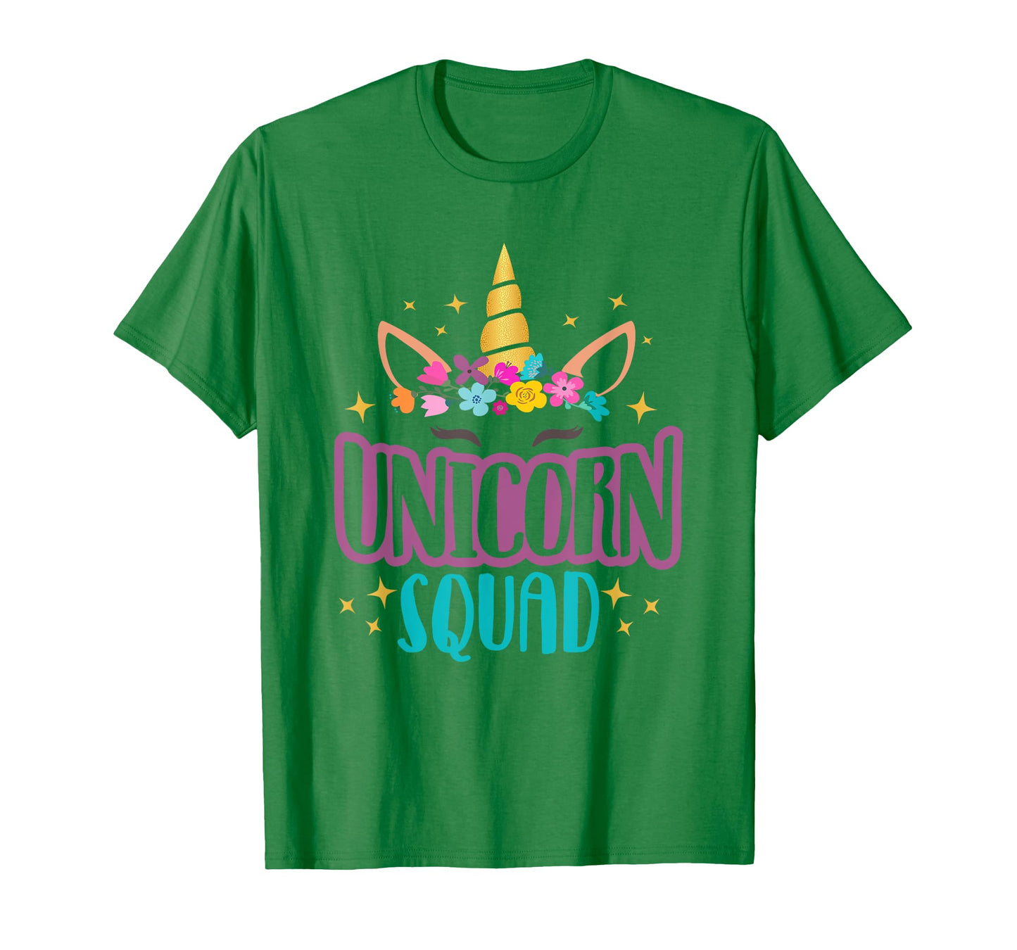 Unicorn Squad Unicorns Girls Birthday Party Matching Gift T-Shirt