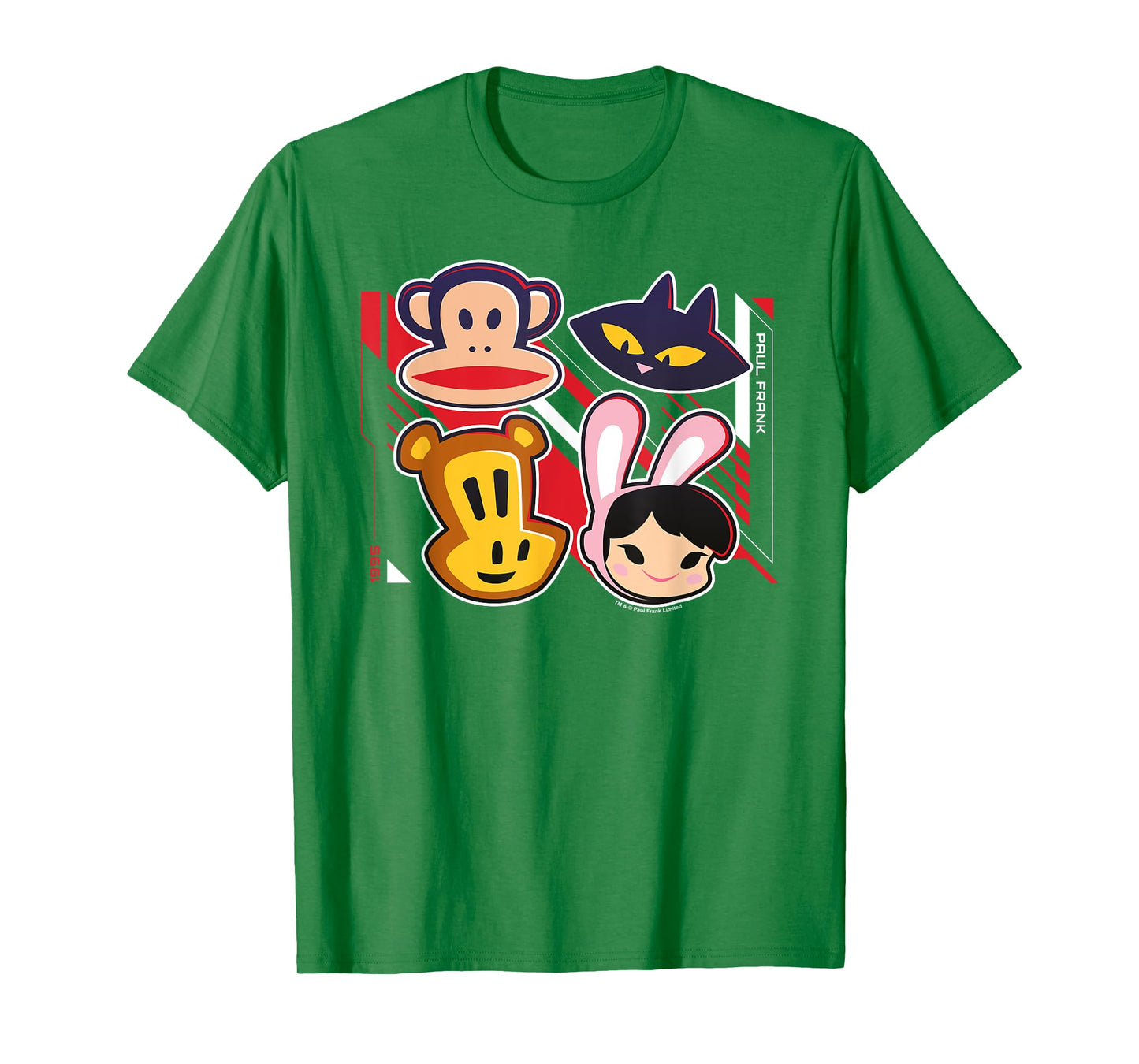 Paul Frank Retro 1995 Julius The Monkey & Co Heads T-Shirt