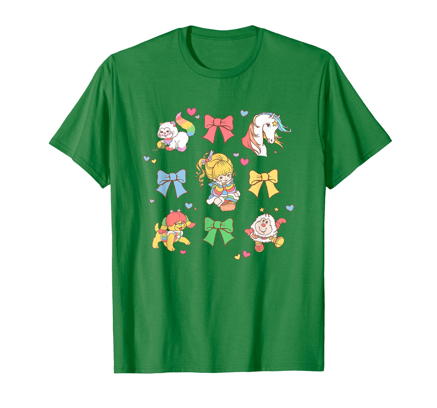 Rainbow Brite Unicorn Bows & Sprites Jumble T-Shirt