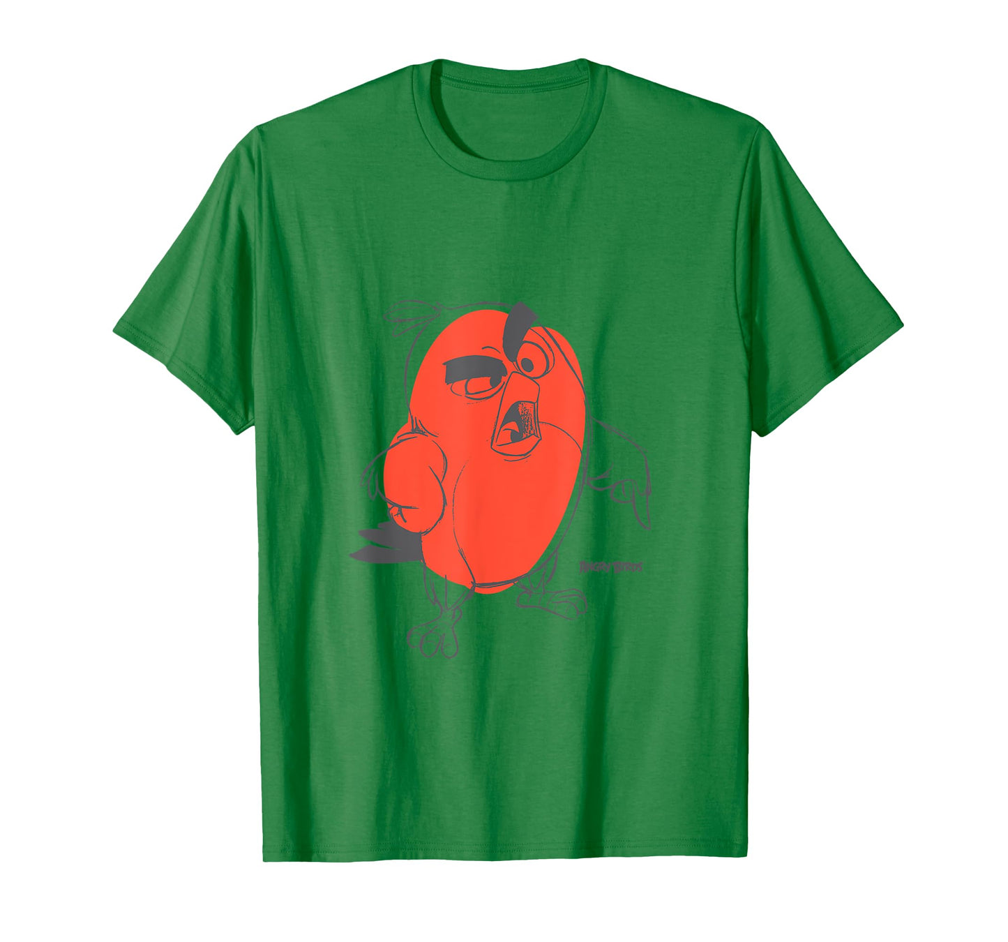 Angry Birds Red Character Sketch Official Merchandise T-Shirt