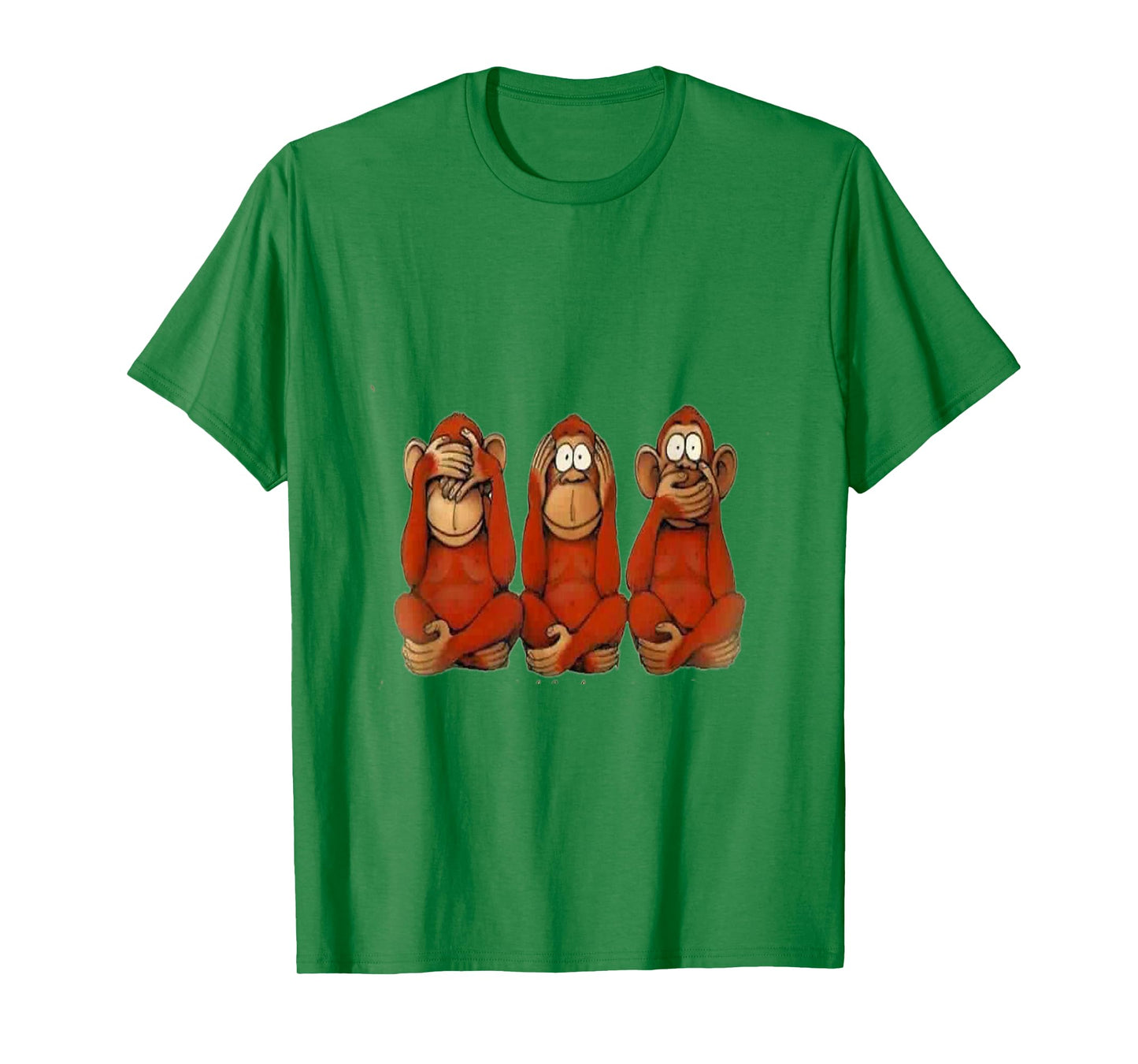 Monkeys See, Hear & Speak Novelty Gift Idea T-Shirt T-Shirt