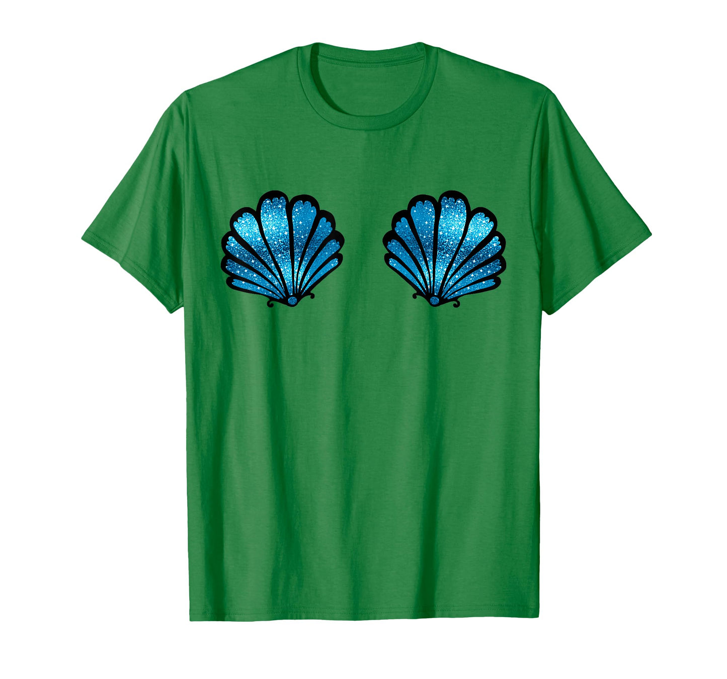Mermaid, Seashell, Sea, Shell, Bikini, Carnival, Halloween, T-Shirt