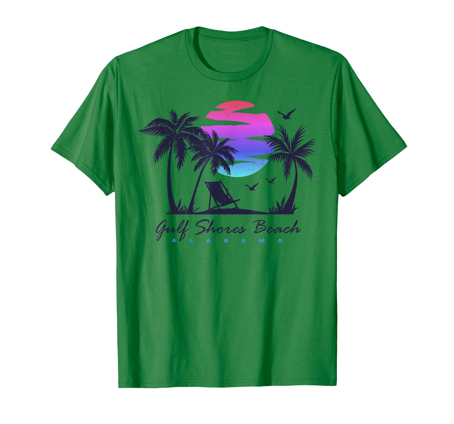 GULF SHORES BEACH ALABAMA Spring Break Vacation Trip Vintage Men Women Girls Kids T-Shirt