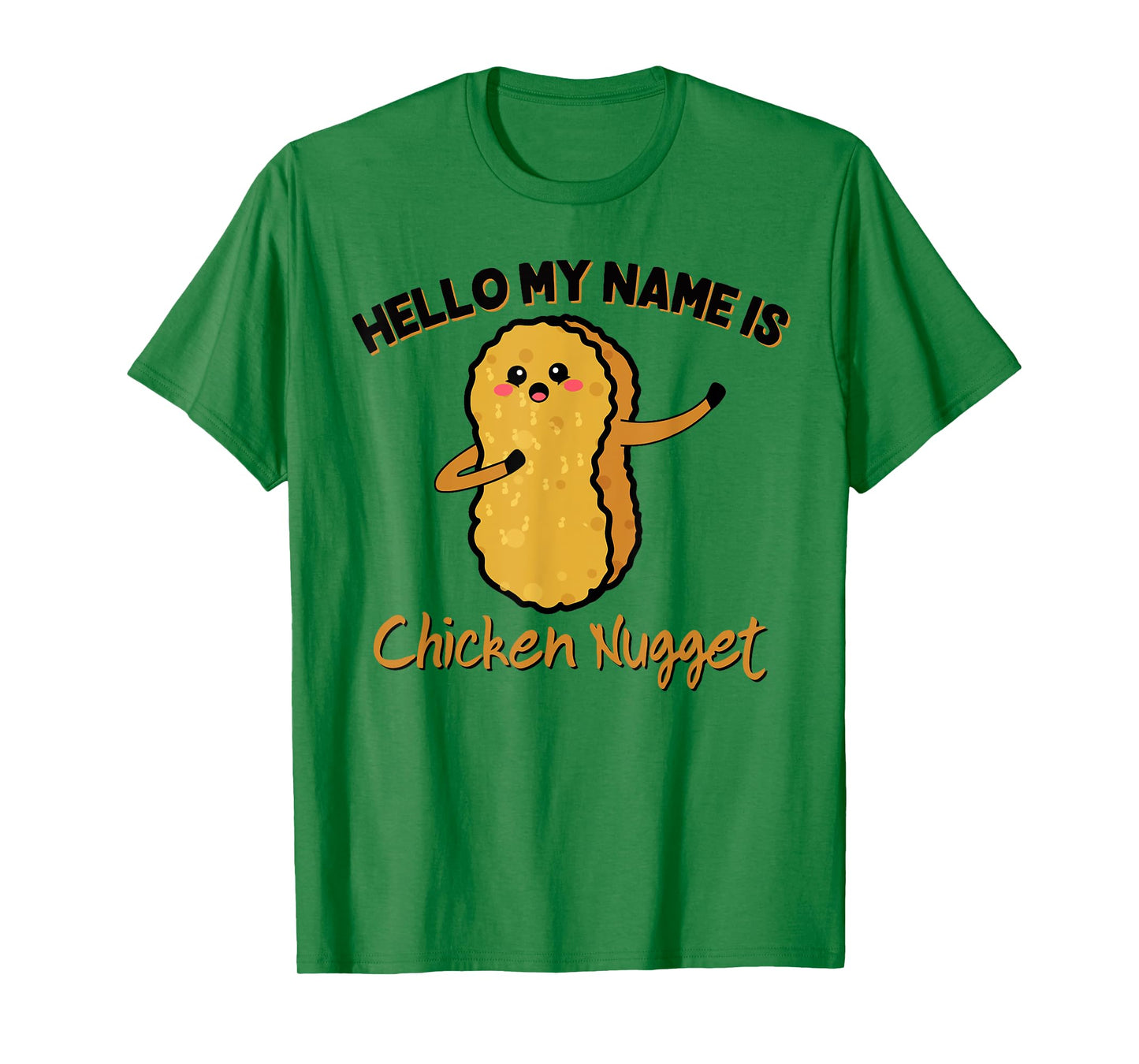 Hello my name is Chicken Nugget Costume kids Chicken Tee T-Shirt