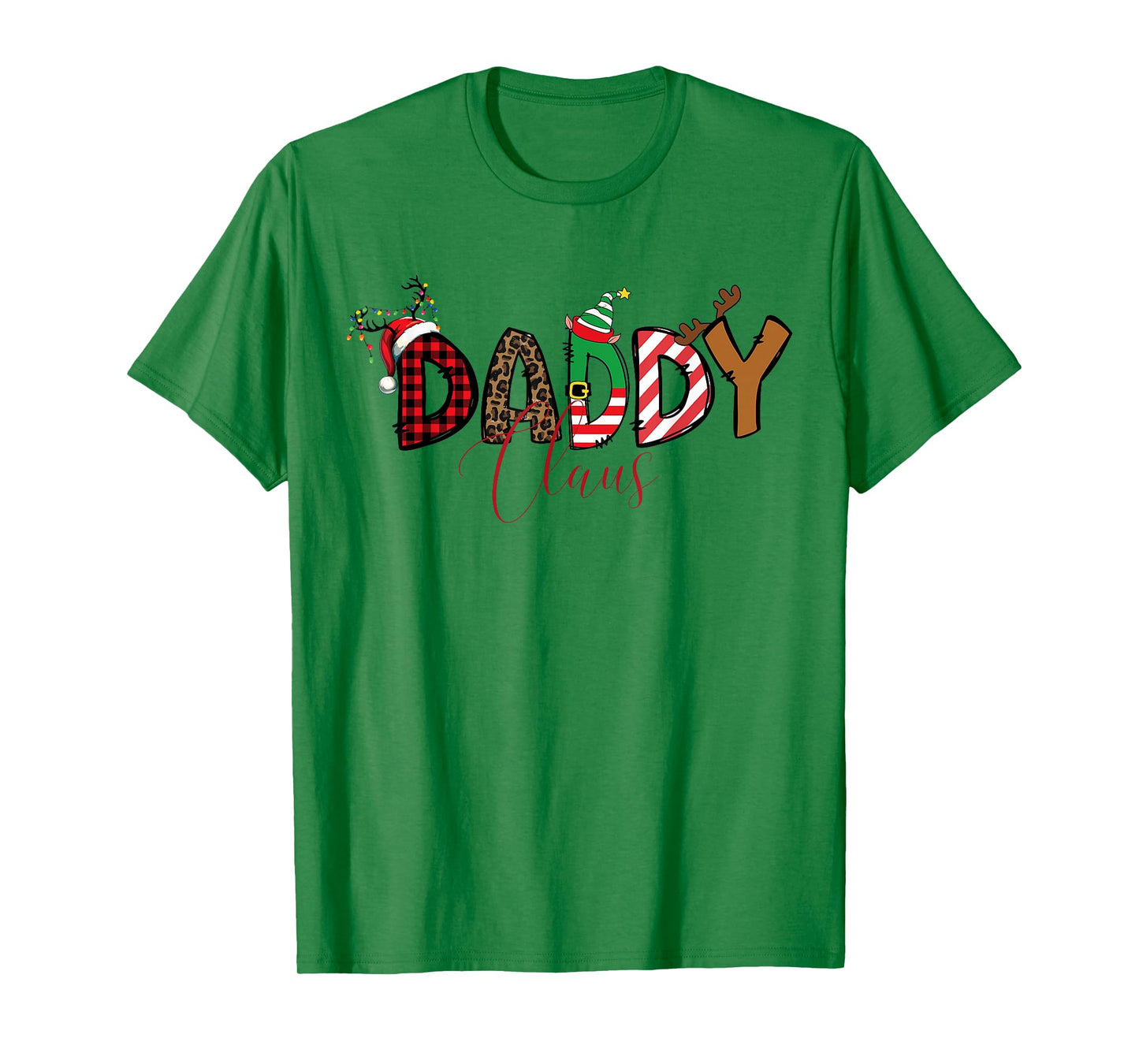 Daddy Claus Christmas matching shirts for family group Xmas T-Shirt