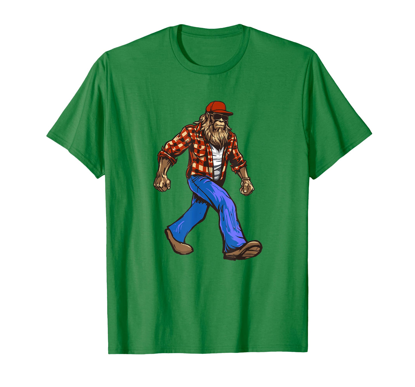 Country Redneck Sasquatch Bigfoot Dude Southern Pride T-Shirt