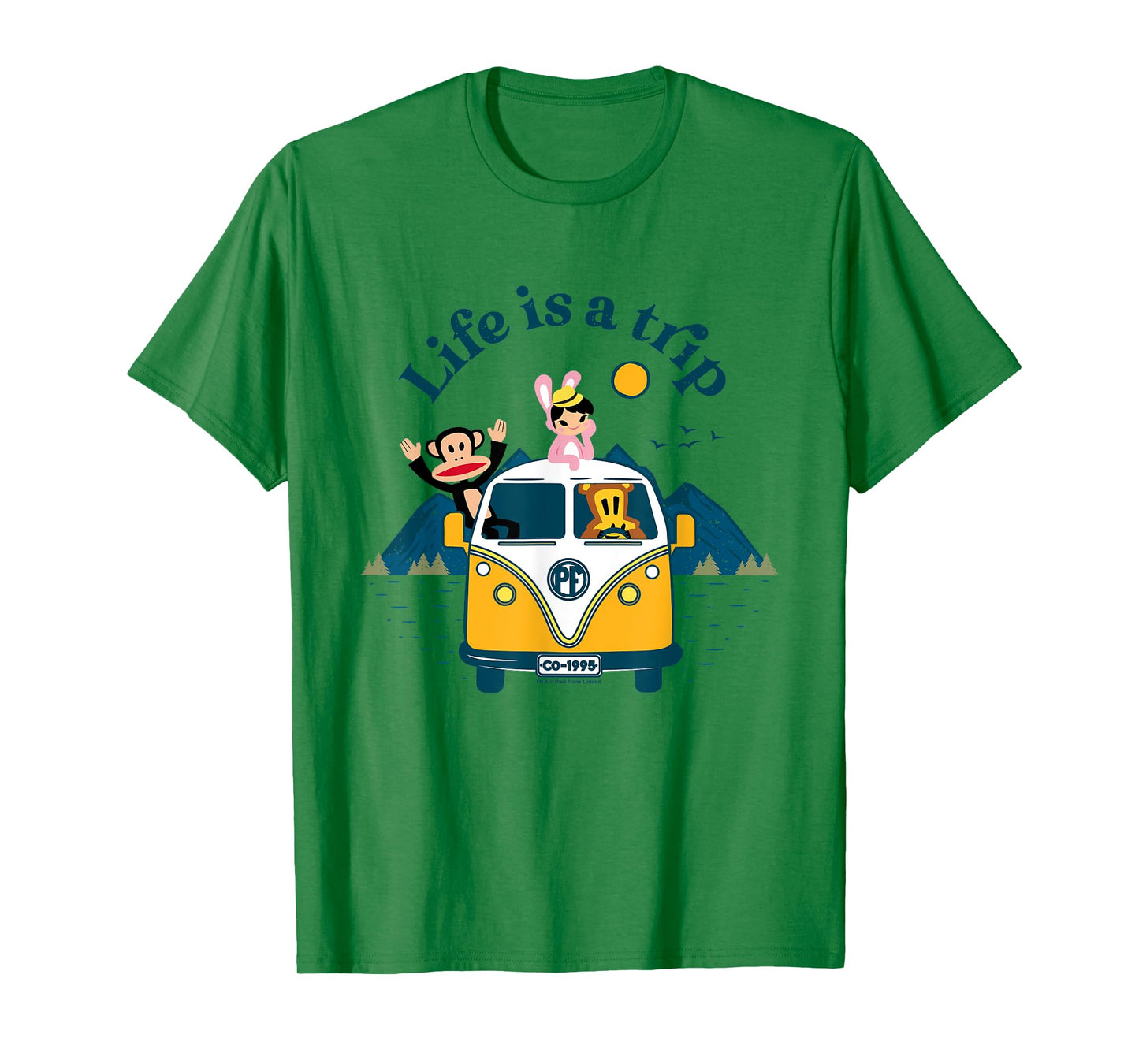 Paul Frank Julius & Co Life Is A Trip Camper T-Shirt