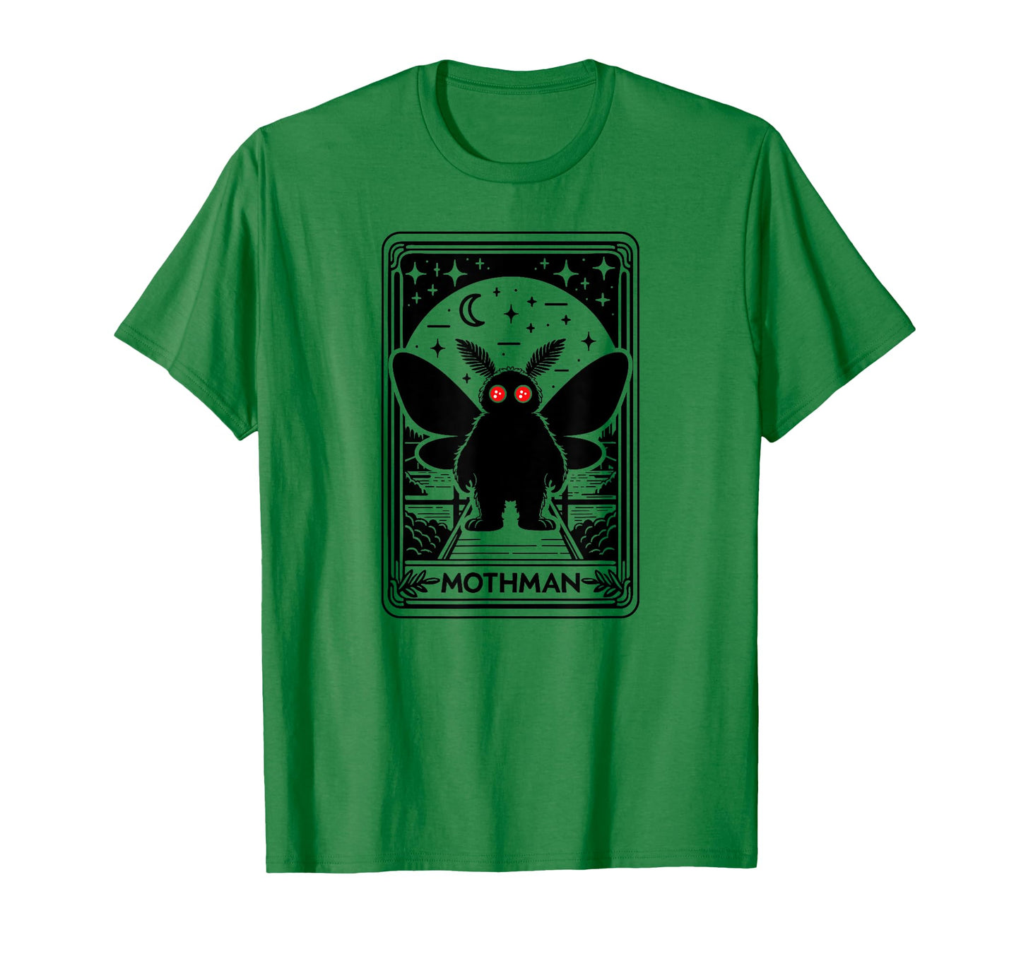 Mothman Shirt Tarot Card Cryptid Cryptozoology Cute Mothman T-Shirt