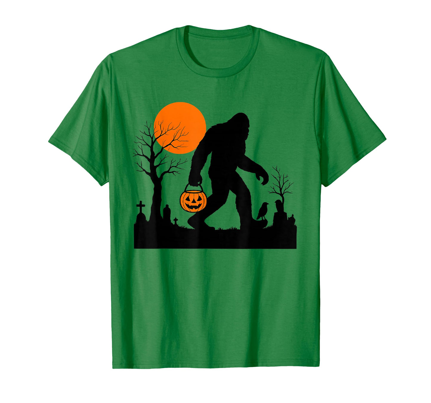 Funny Halloween Sasquatch Costume Bigfoot Scary Party T-Shirt