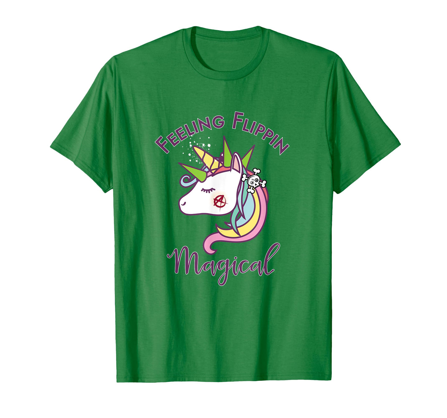 Punk Rock Anarchy Unicorn T-Shirt