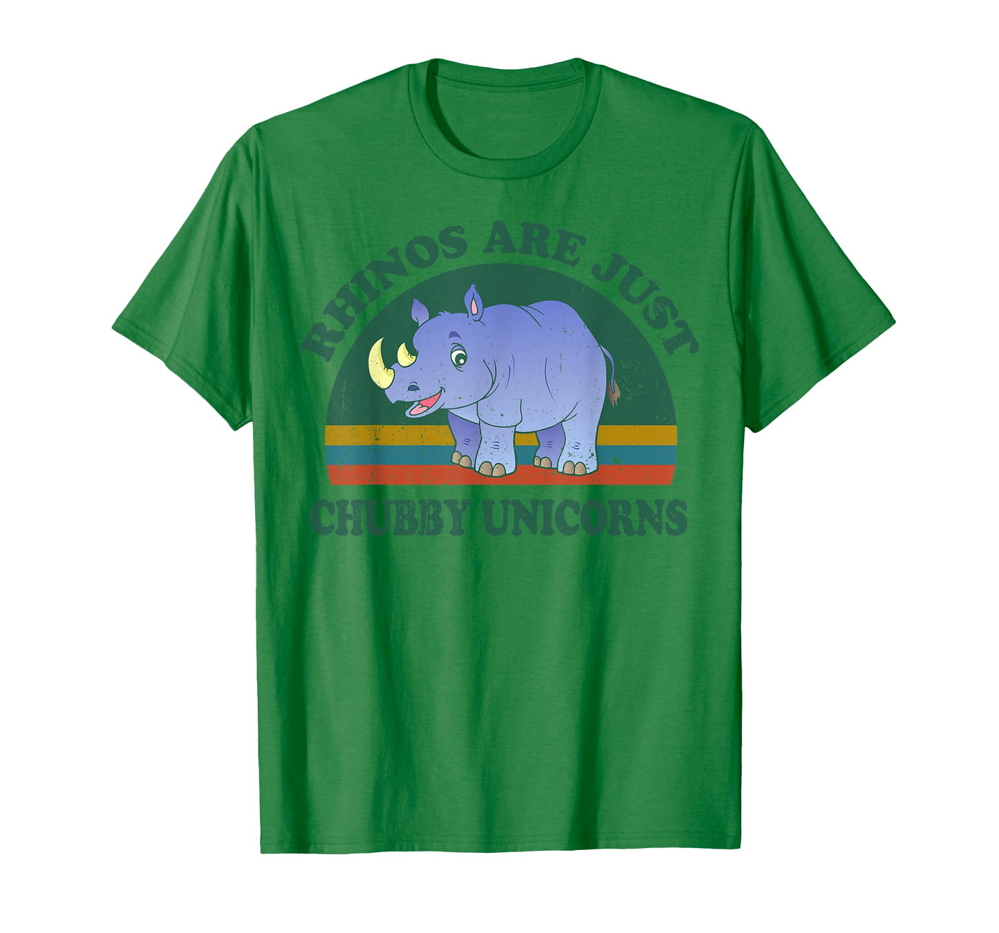 Rhino-Shirt Save The Rhinos Are Just Chubby-Unicorns T-Shirt