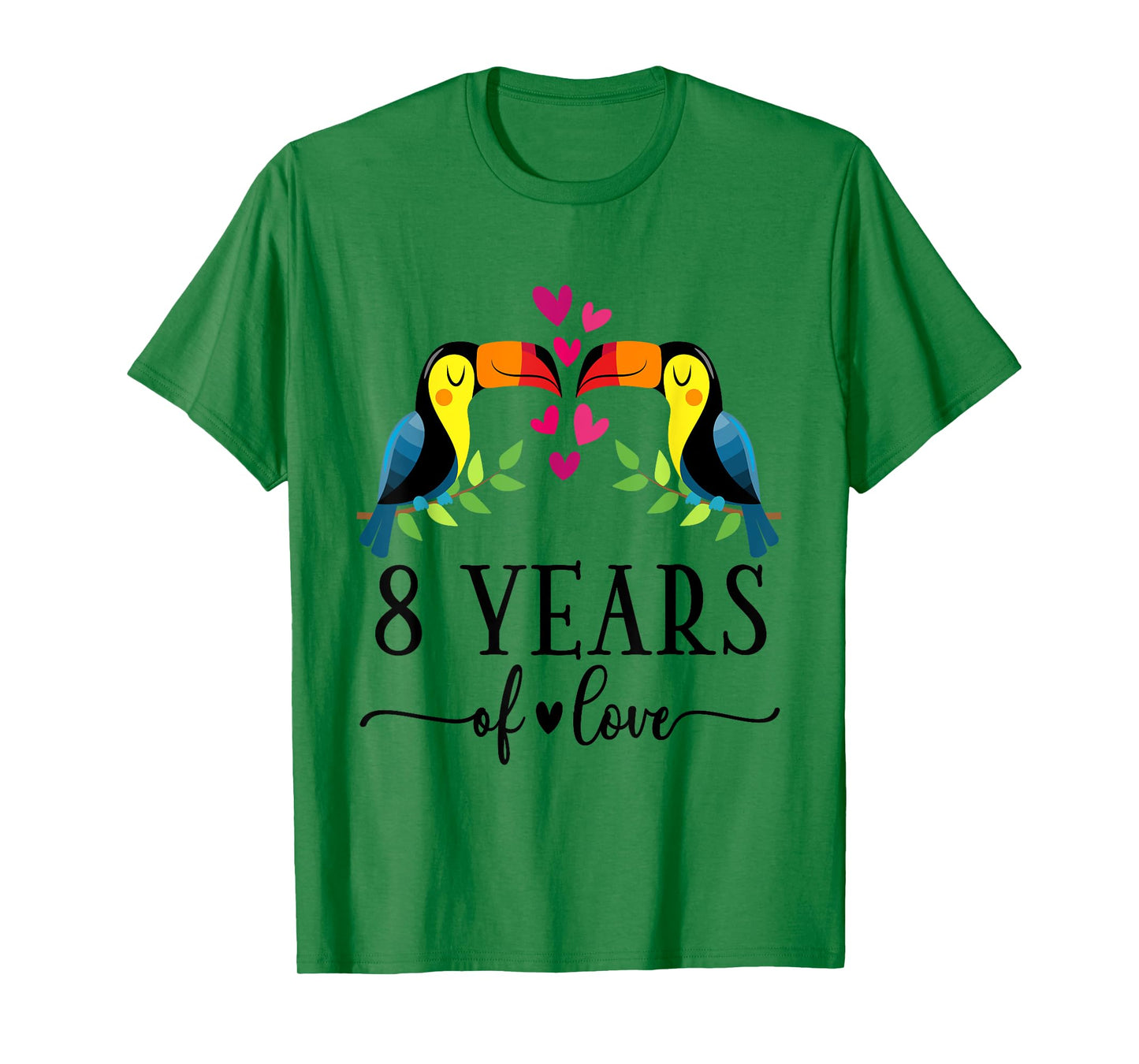 8th Anniversary Couples 8 Years Together T-Shirt