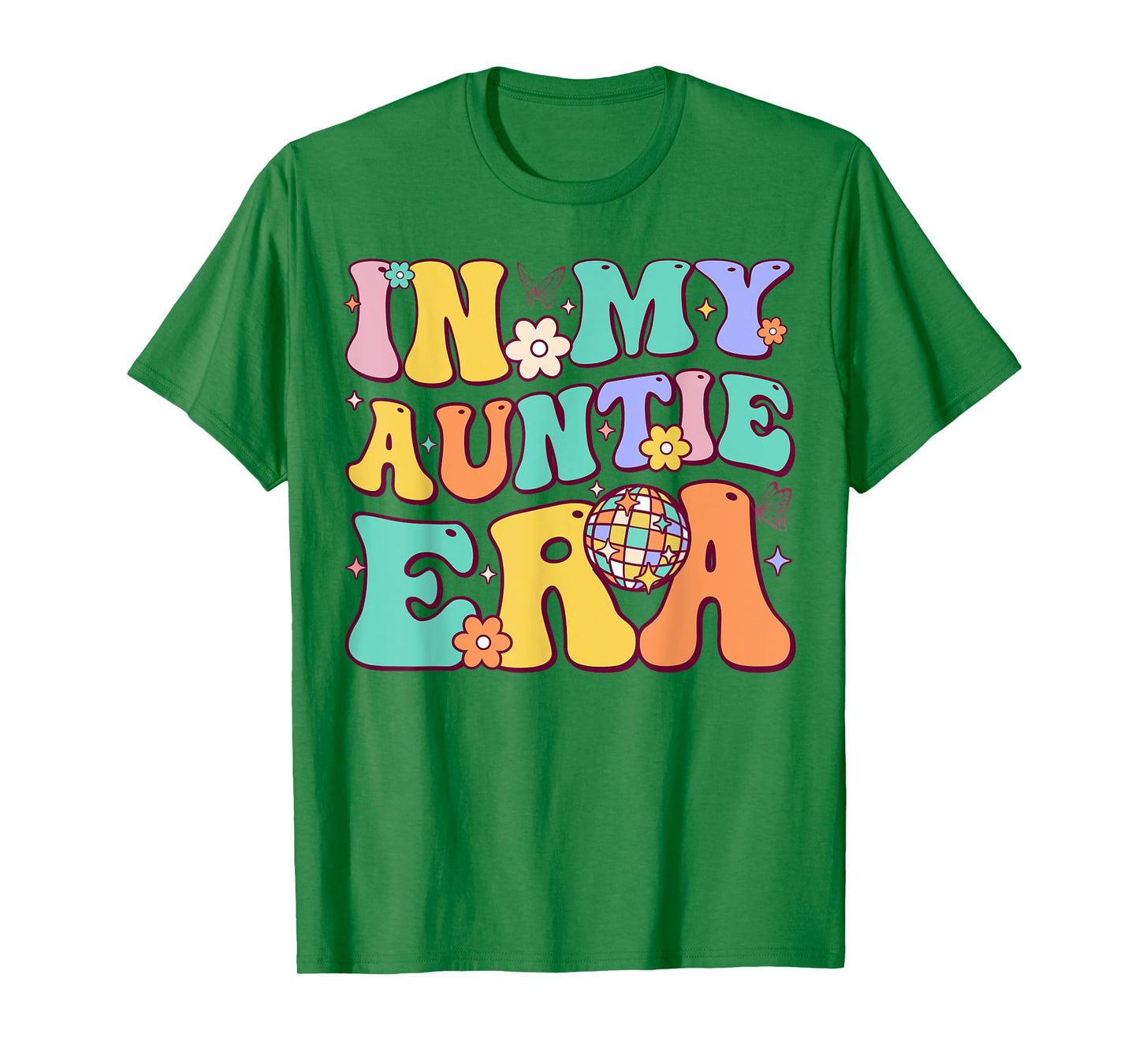 In My Auntie Era Baby Announcement for Aunt Mother's Day T-Shirt