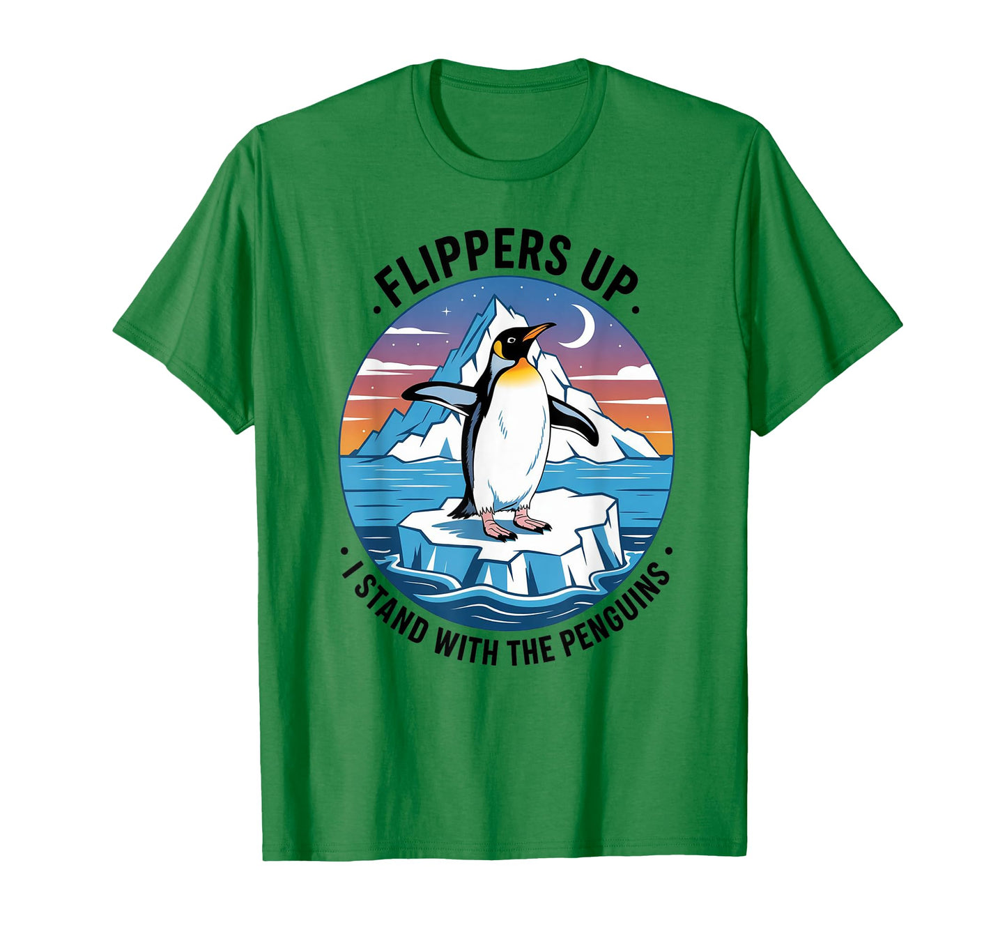 Flippers Up I Stand With The Penguins T-Shirt