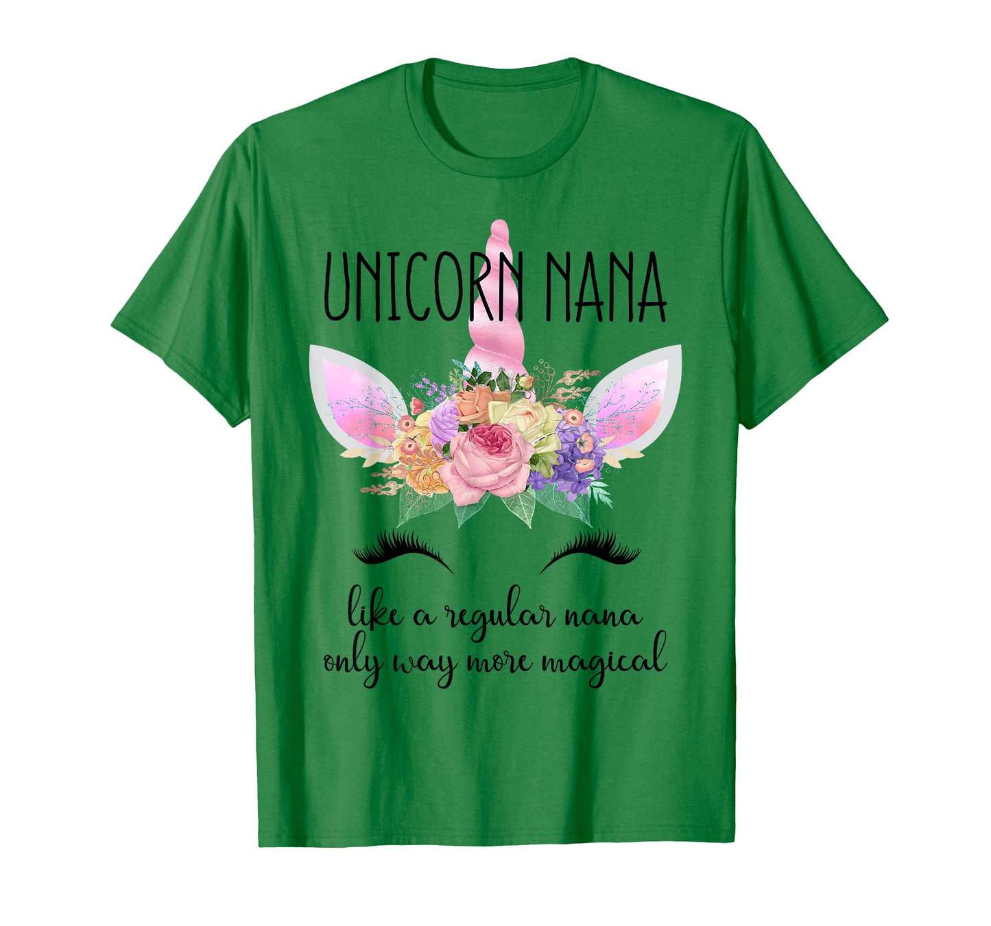 Unicorn Grandma of the Birthday Girl Unicorn Nana T-Shirt