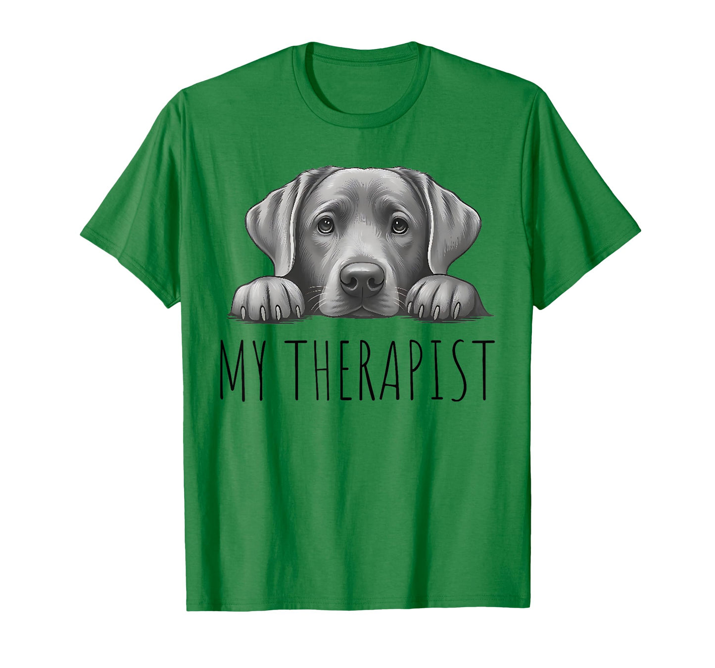 Funny Silver Labrador Dog Owner T-Shirt