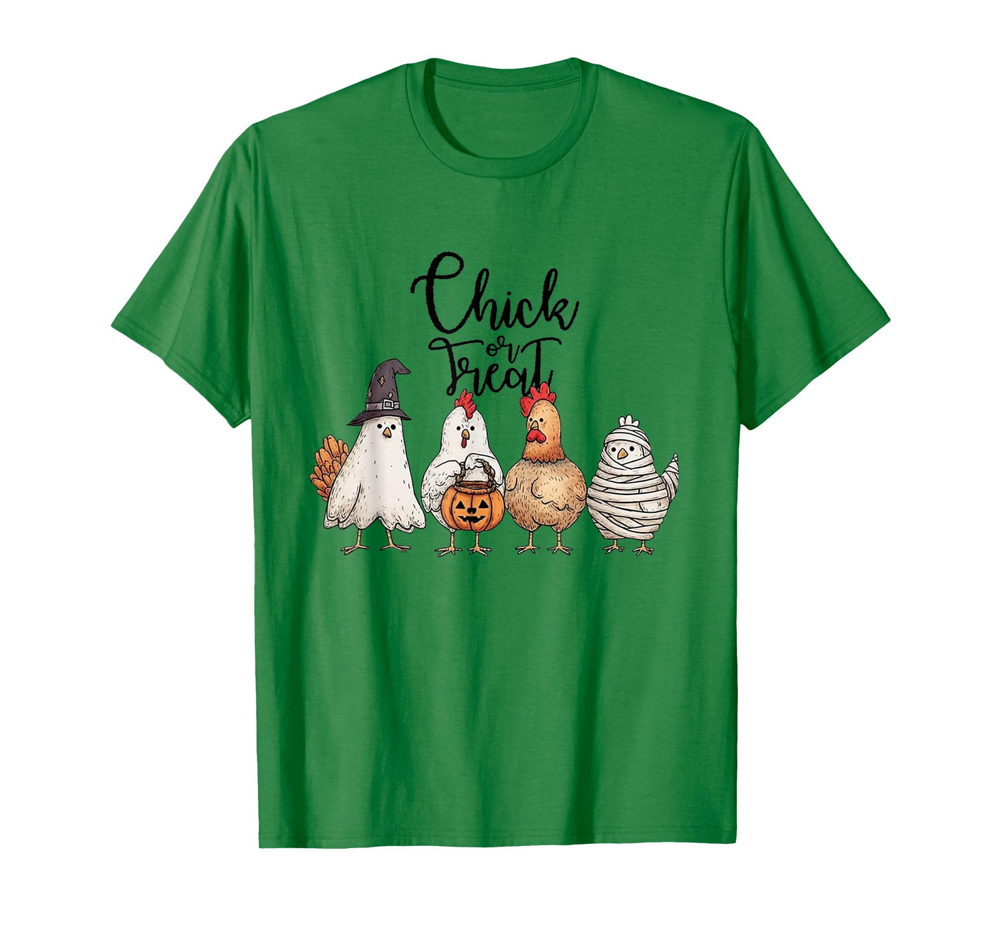 Chick Or Treat, Halloween Chicken T-Shirt