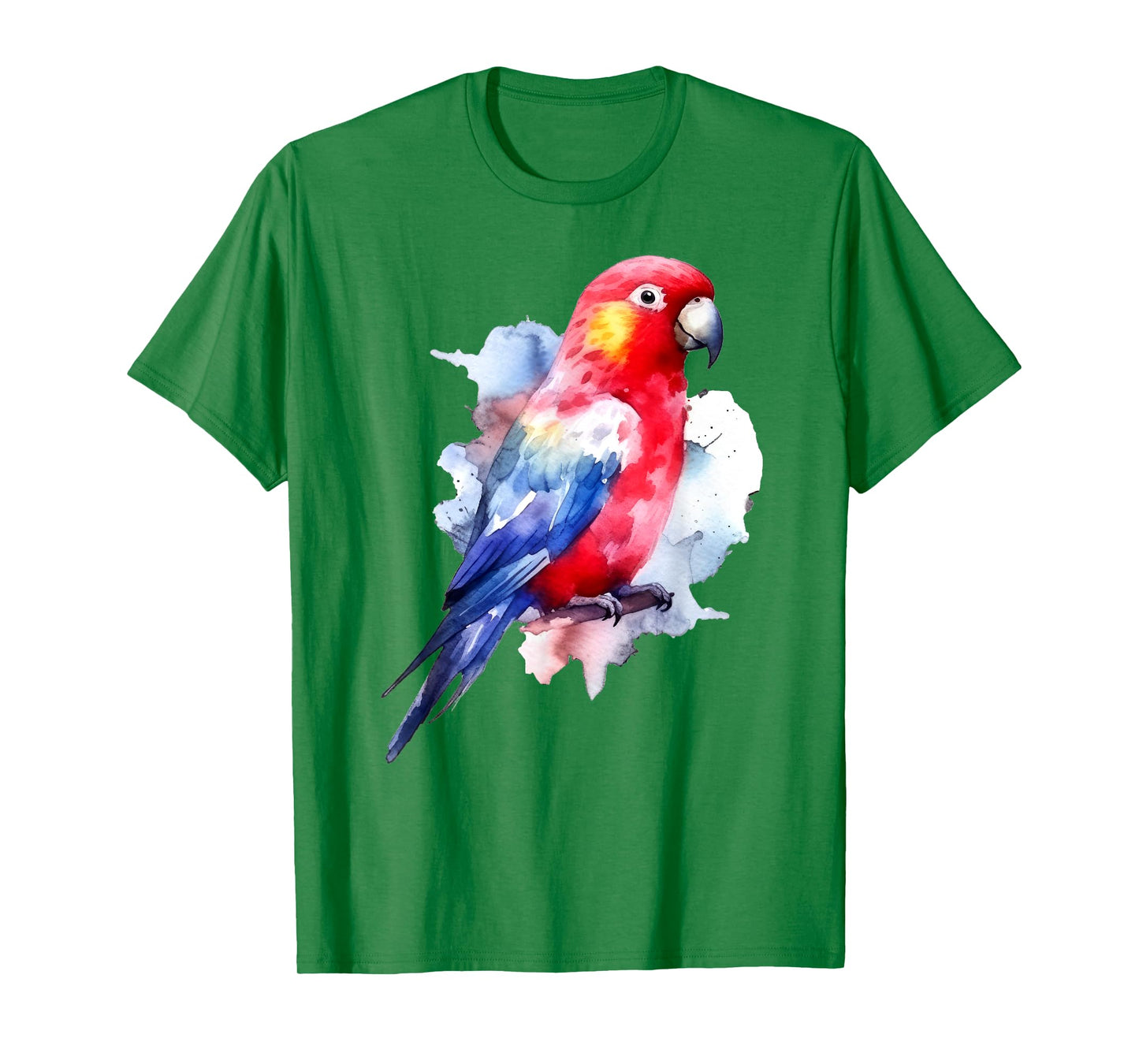 Rosella Parrot Birds Lover Design T-Shirt