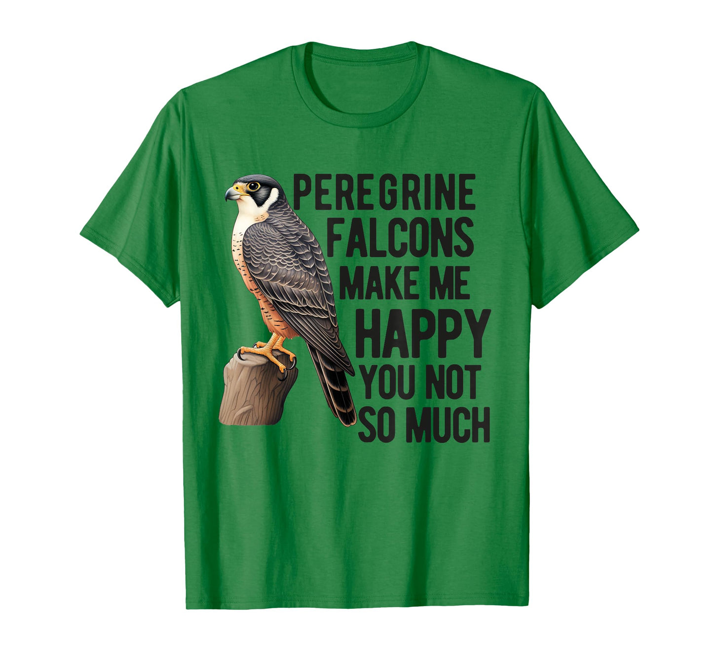 Peregrine Falcon Men Women Falconer Falconry BirdWatching T-Shirt