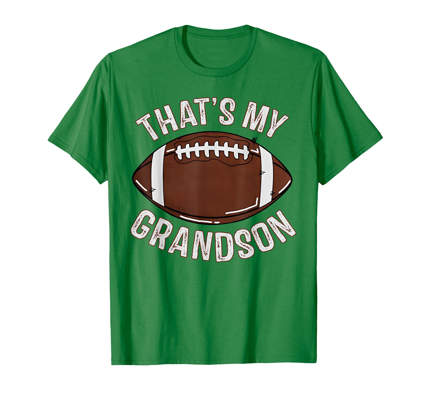 That's My Grandson Football Grandma Granddad Family Cheer T-Shirt